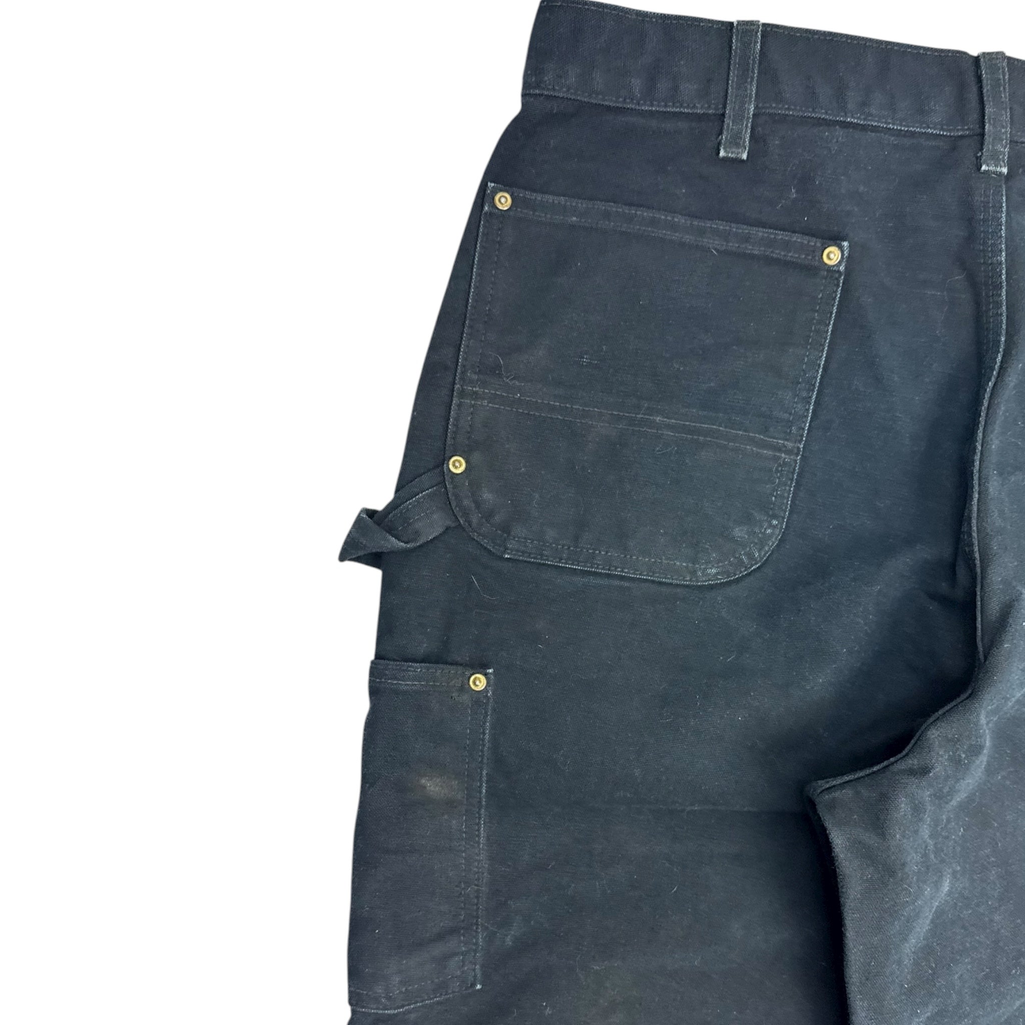 Vintage Carhartt Double Knee Bottoms Black