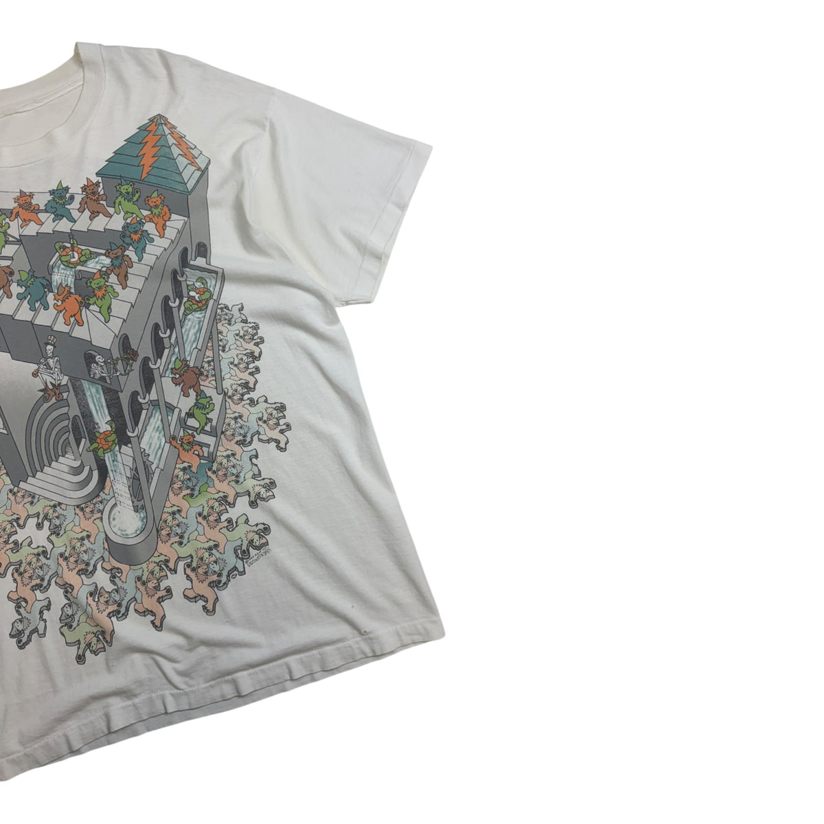 Vintage Grateful Dead x MC Escher T-Shirt White