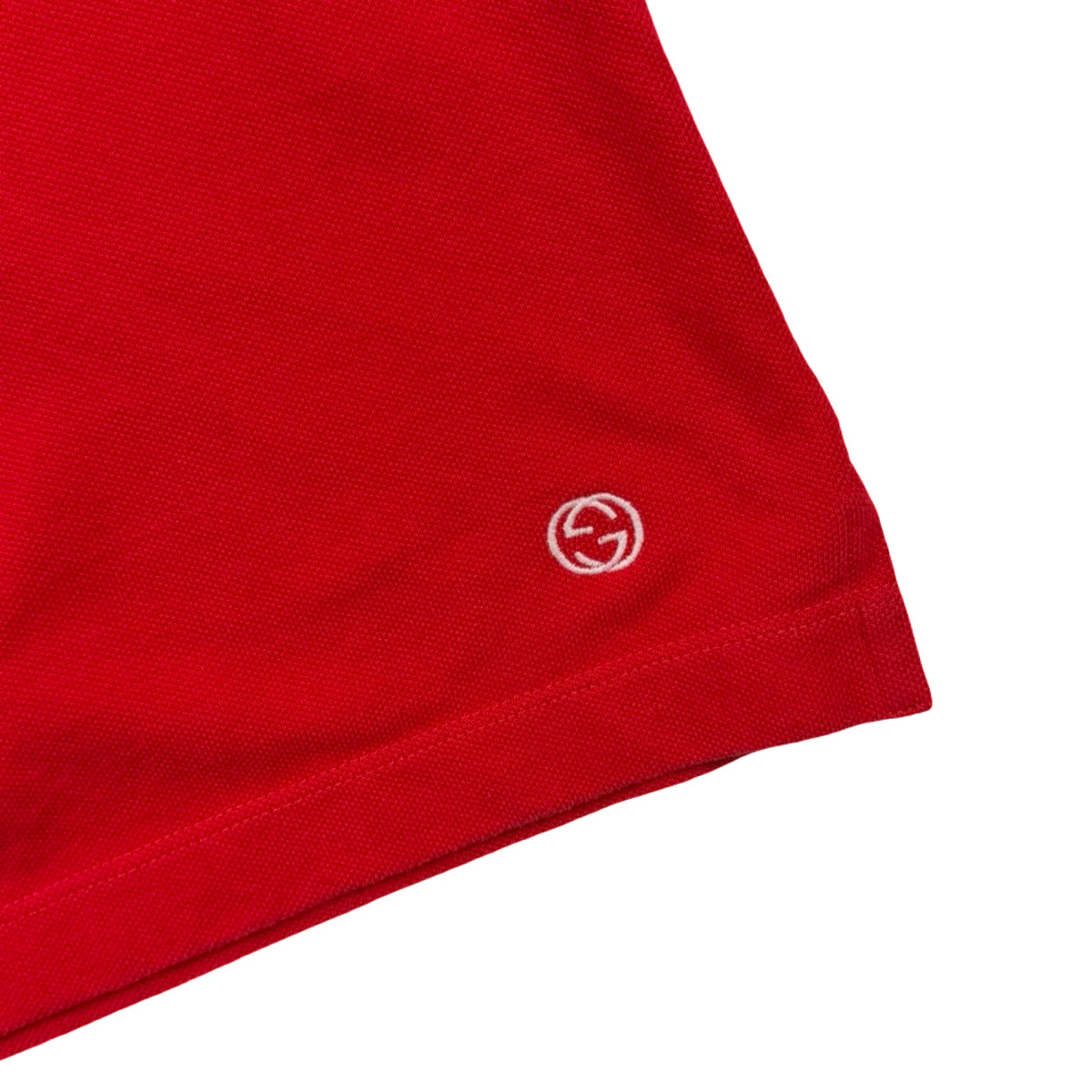 Gucci Cotton Piqué Polo T-Shirt Red