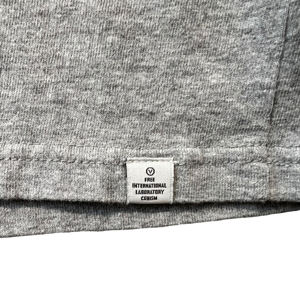 Visvim Stencil Crewneck T-Shirt Grey