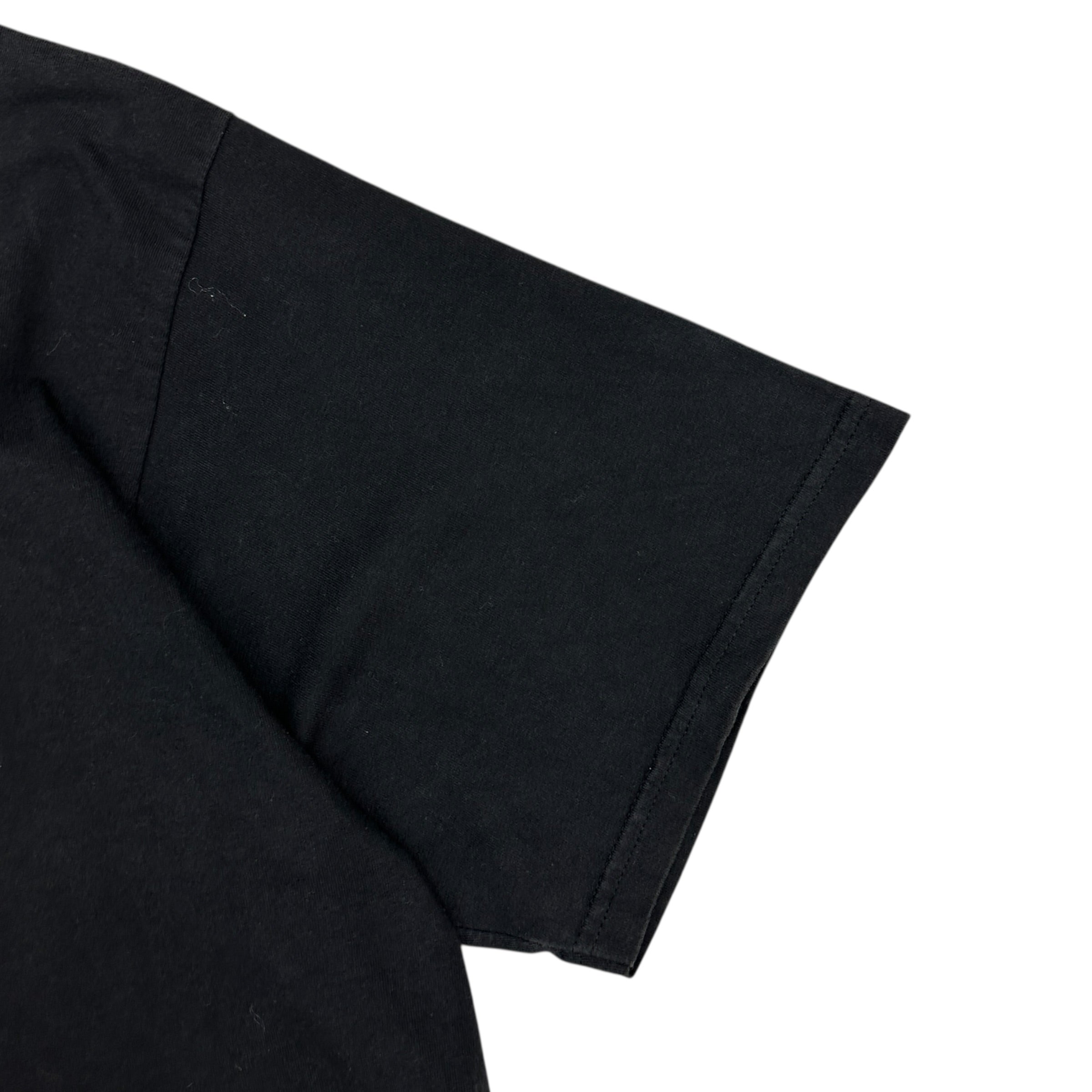 2001 Dot Hack Black Rose Anime Tee Black