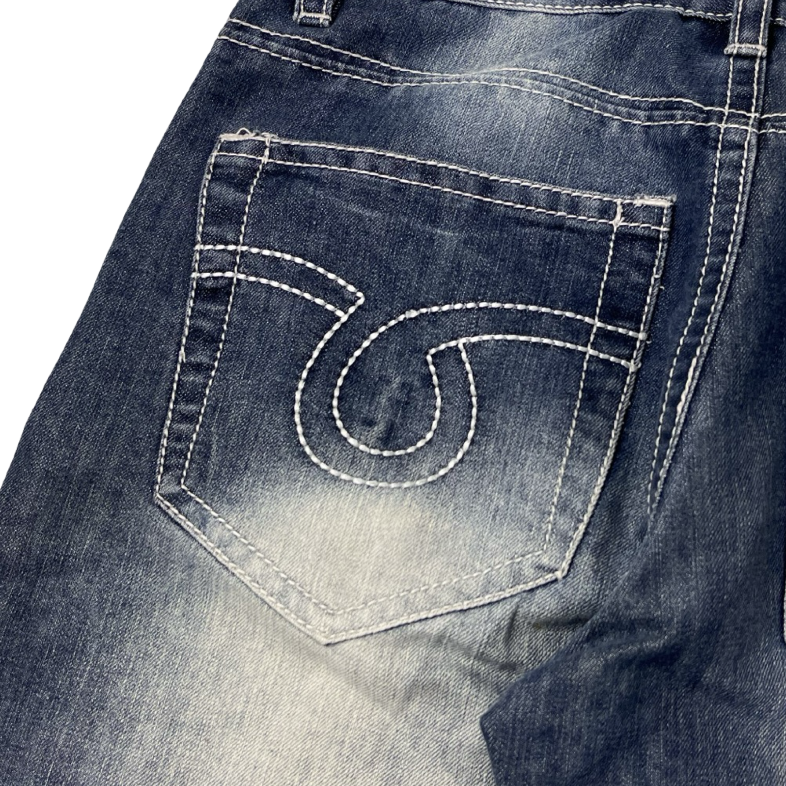 Vintage Y2K Avirex Embroidered Denim Shorts