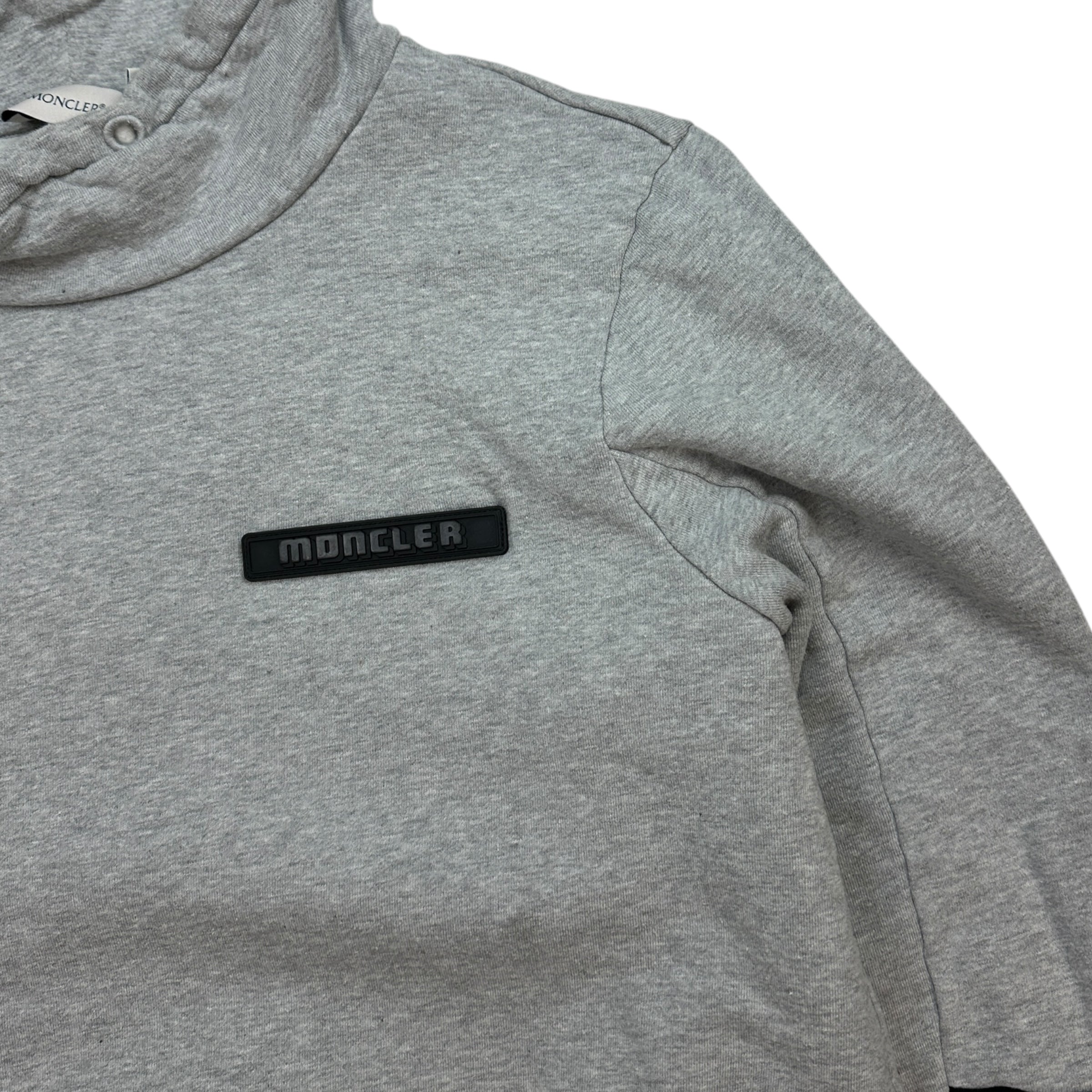 Moncler Maglia Collo Ciclista Turtle Neck Jumper Grey