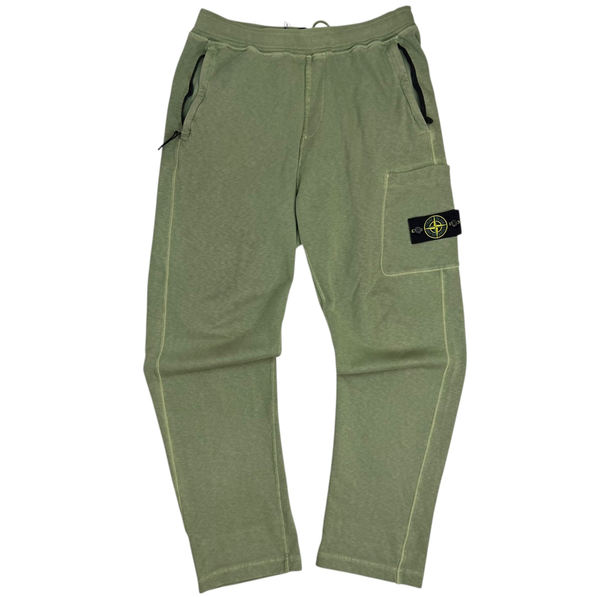 Stone Island Straight Leg Sweatpants Green