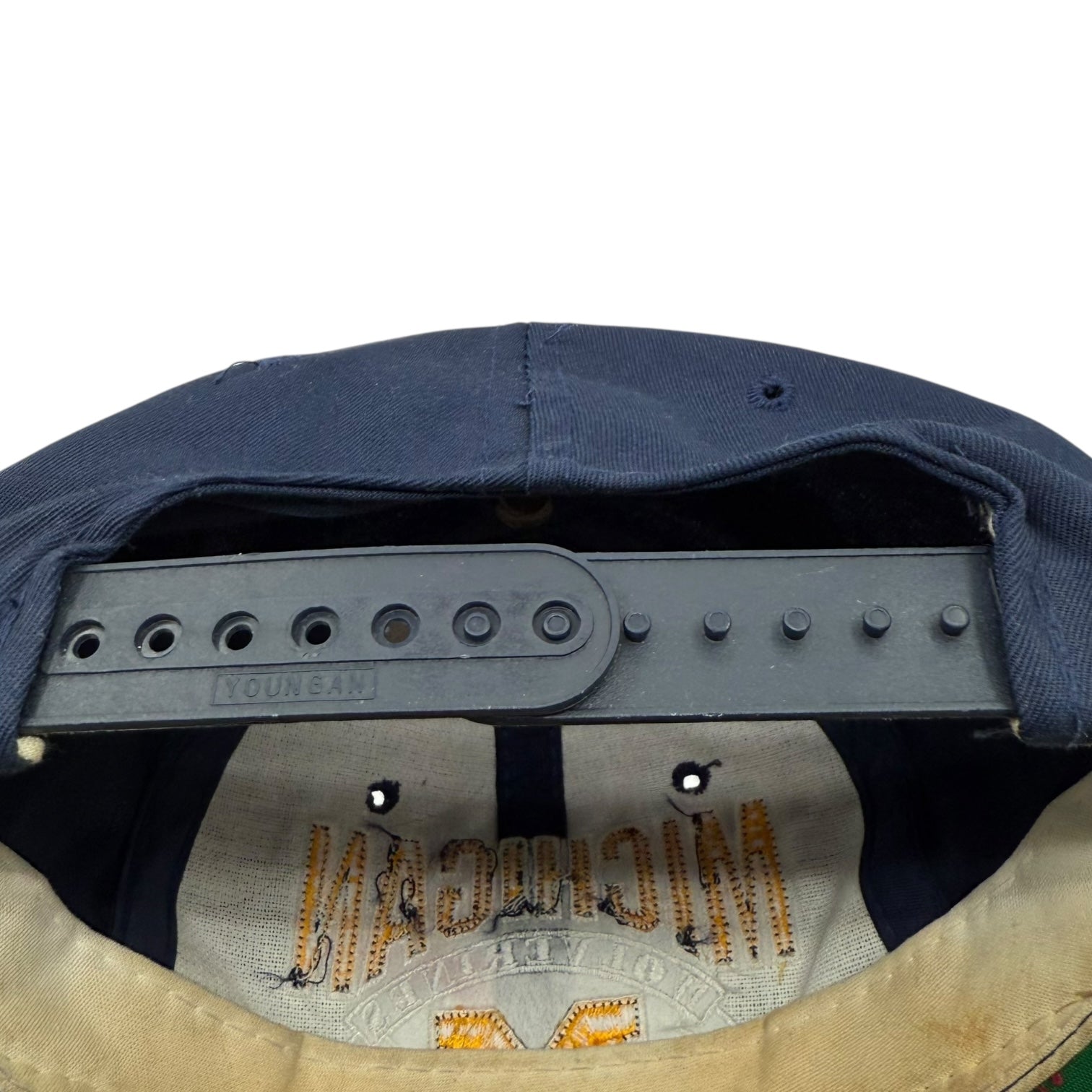Vintage Starter Michigan Wolverines Hat Blue/Yellow