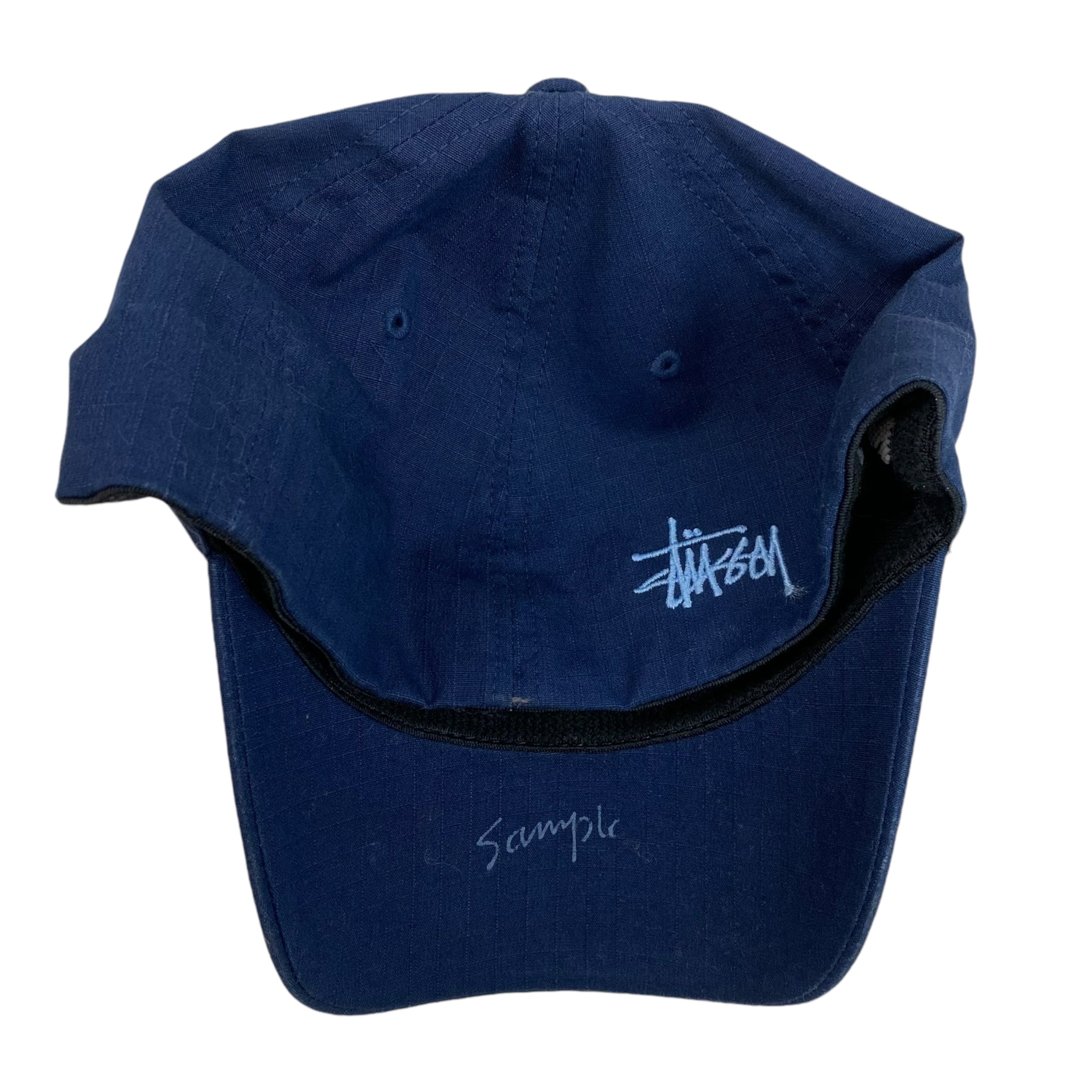 Stussy Logo Sample Hat Navy