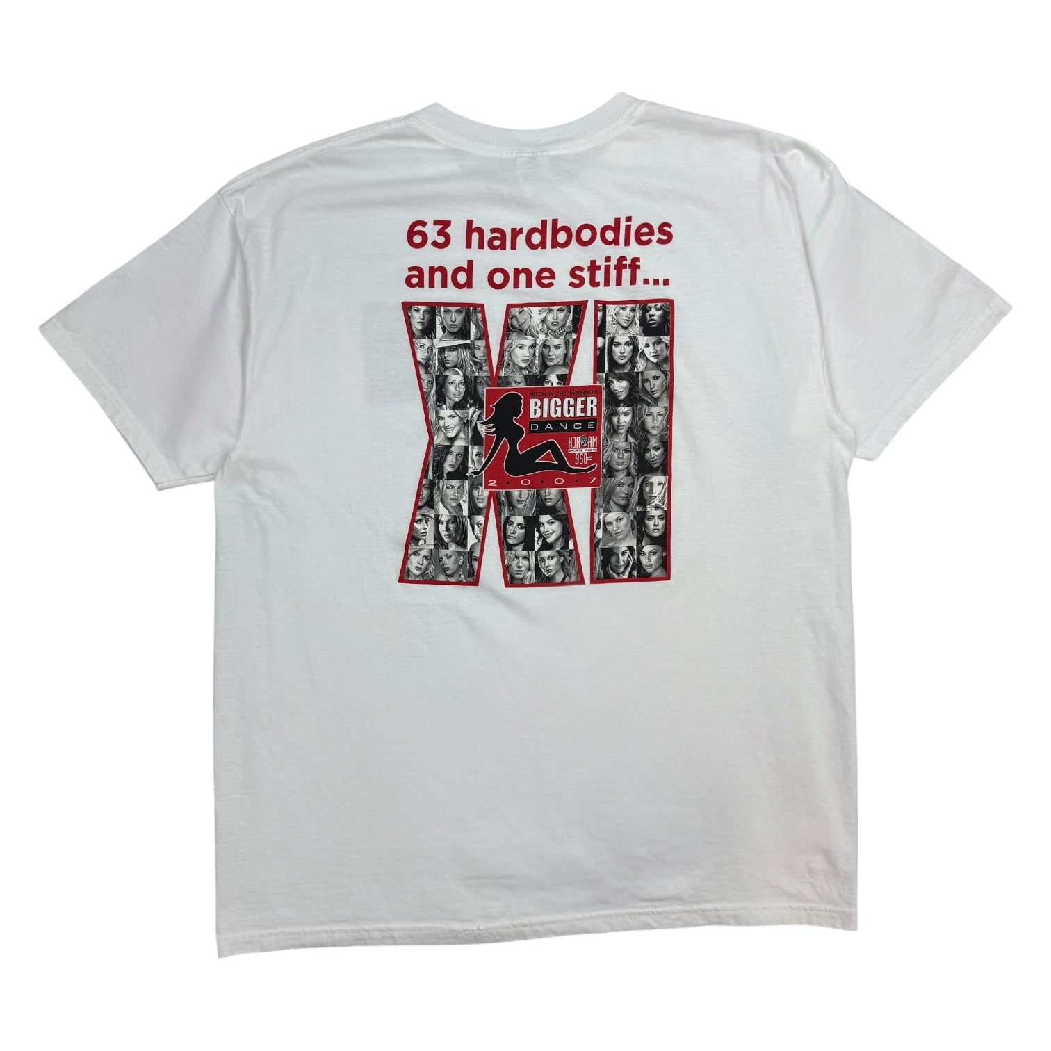 2007 Mitch In The Morning Radio Tee White