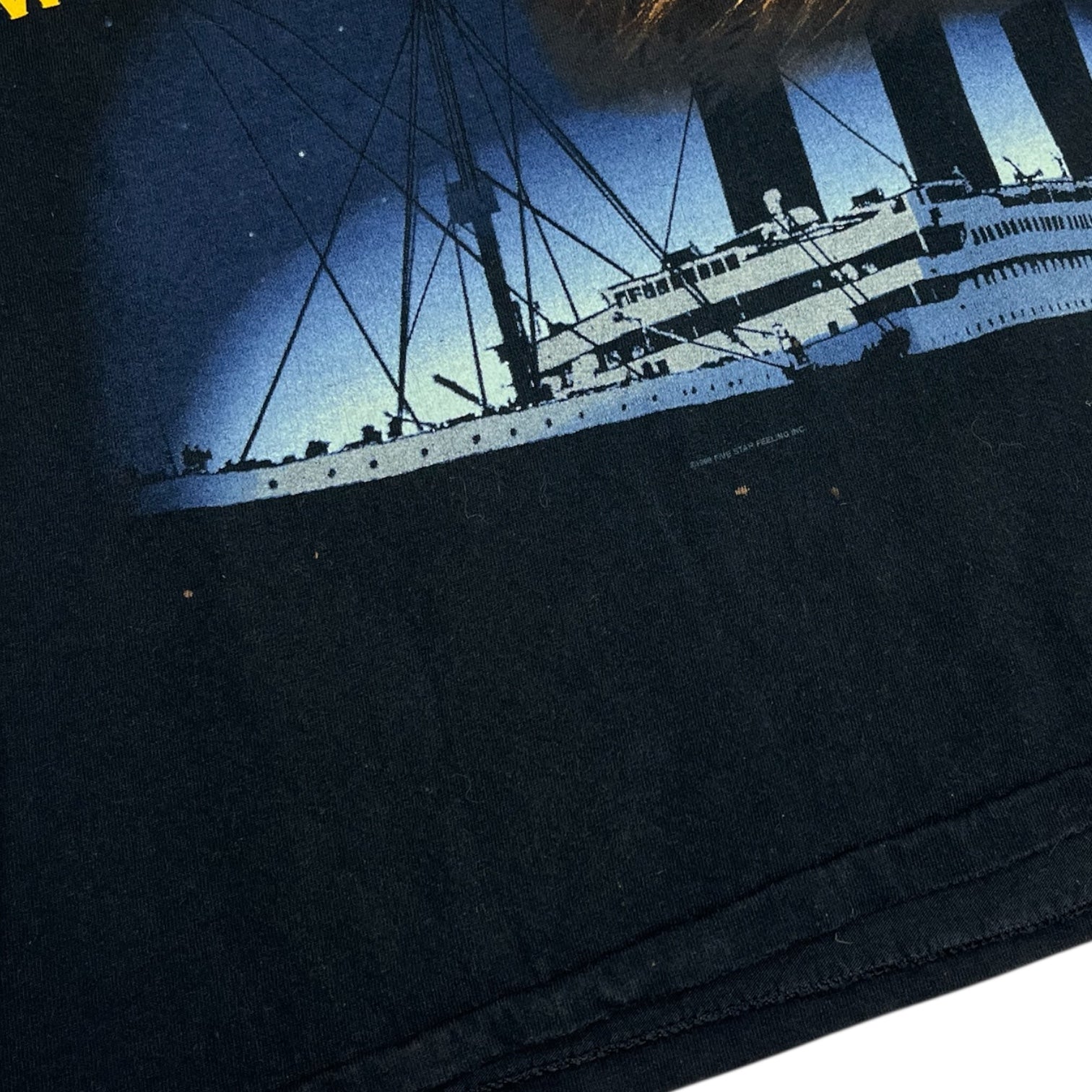 1999 Celine Dion 'My Heart Will Go On' Titantic Tour T-Shirt