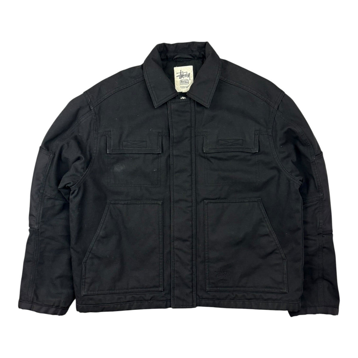 Stussy Workgear Utility Work Jacket Black