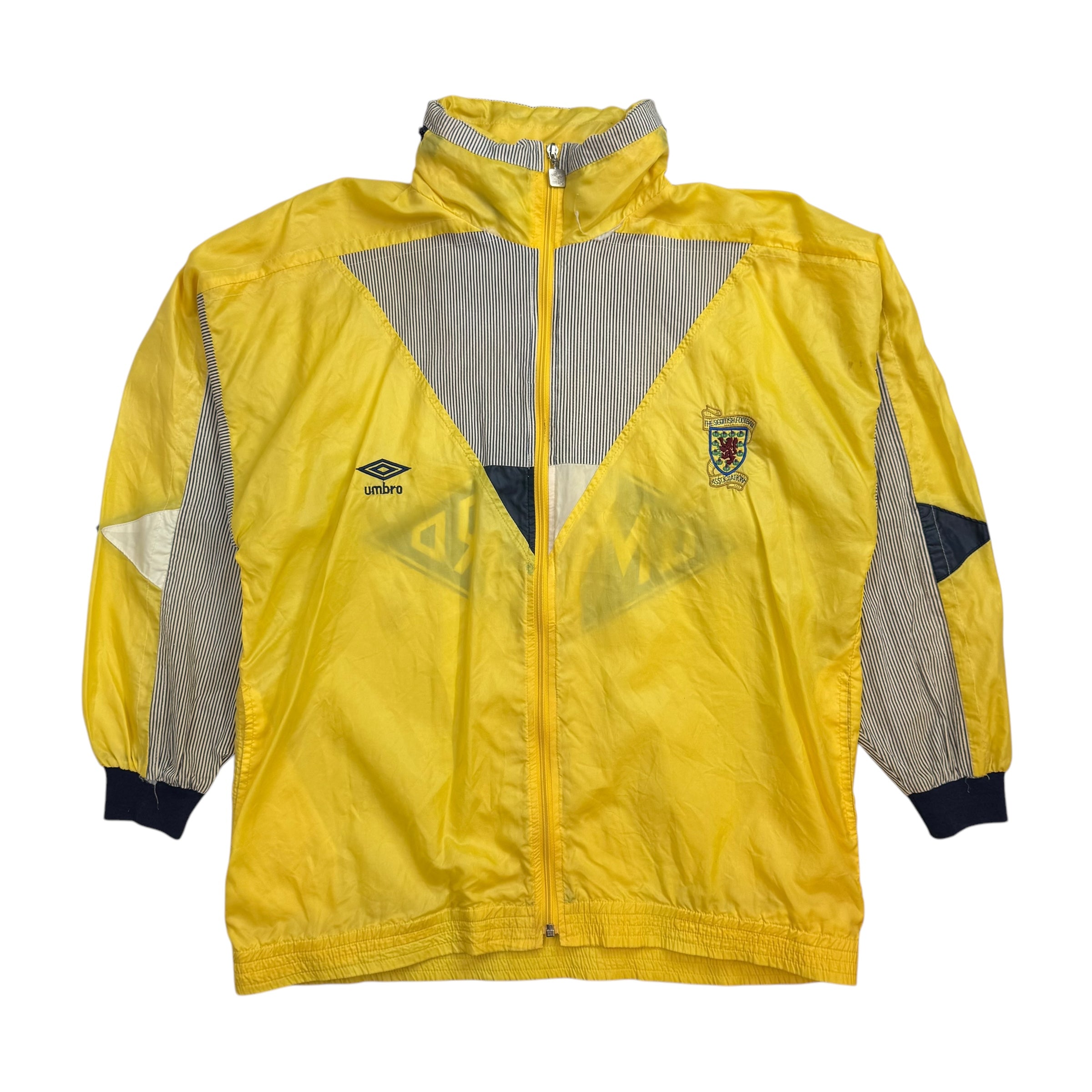 Vintage Umbro Windbreaker Yellow