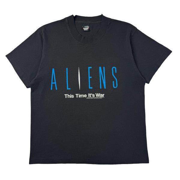 1986 Aliens “This Time It’s War” Movie Promo T-Shirt