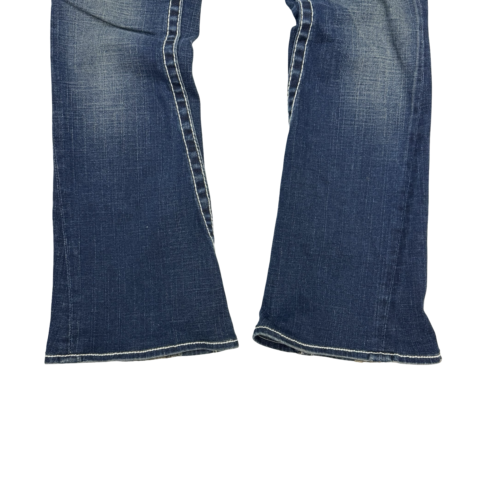 (W) Vintage True Religion Flared Denim Pants Medium Wash