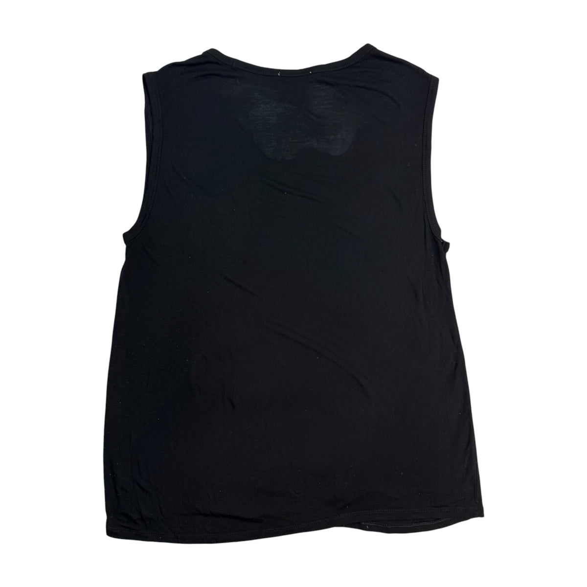 (W) T by Alexander Wang V Neck Tank Top Black