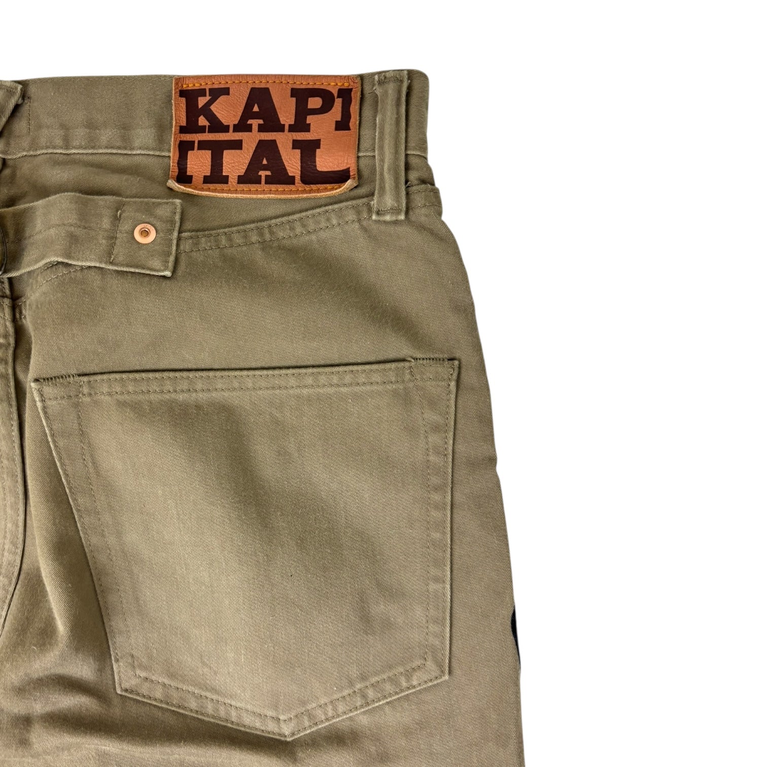 Kapital Kountry Mexican Tuxedo 5P Okagilly Pant Beige