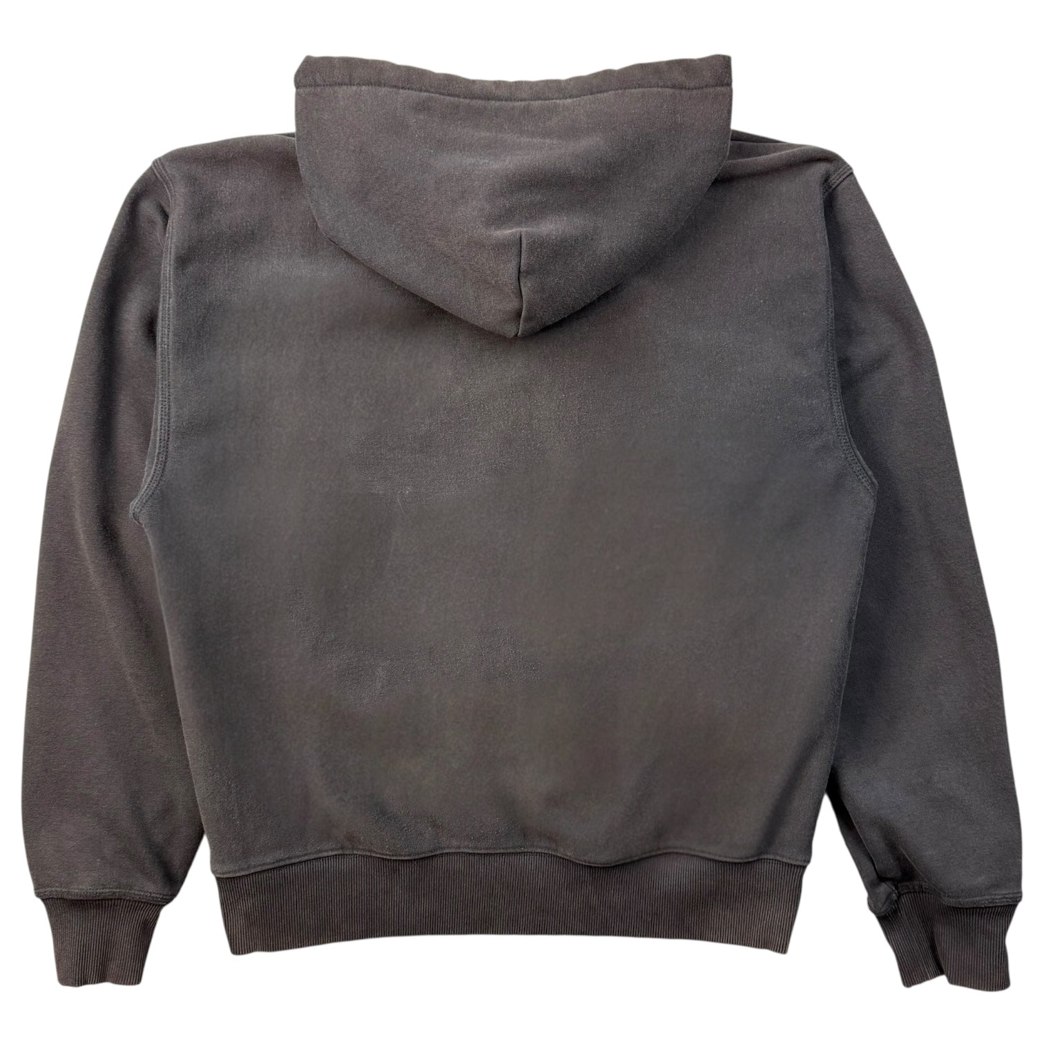 Stussy Smooth Stock Pigment Dyed Zip Hoodie Black