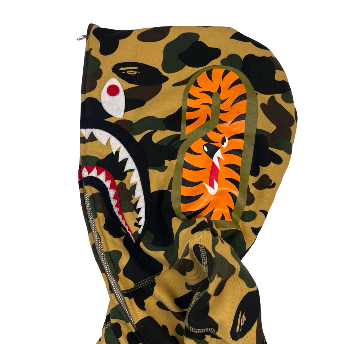 BAPE A Bathing Ape Camo Shark Ful-Zip Hoodie