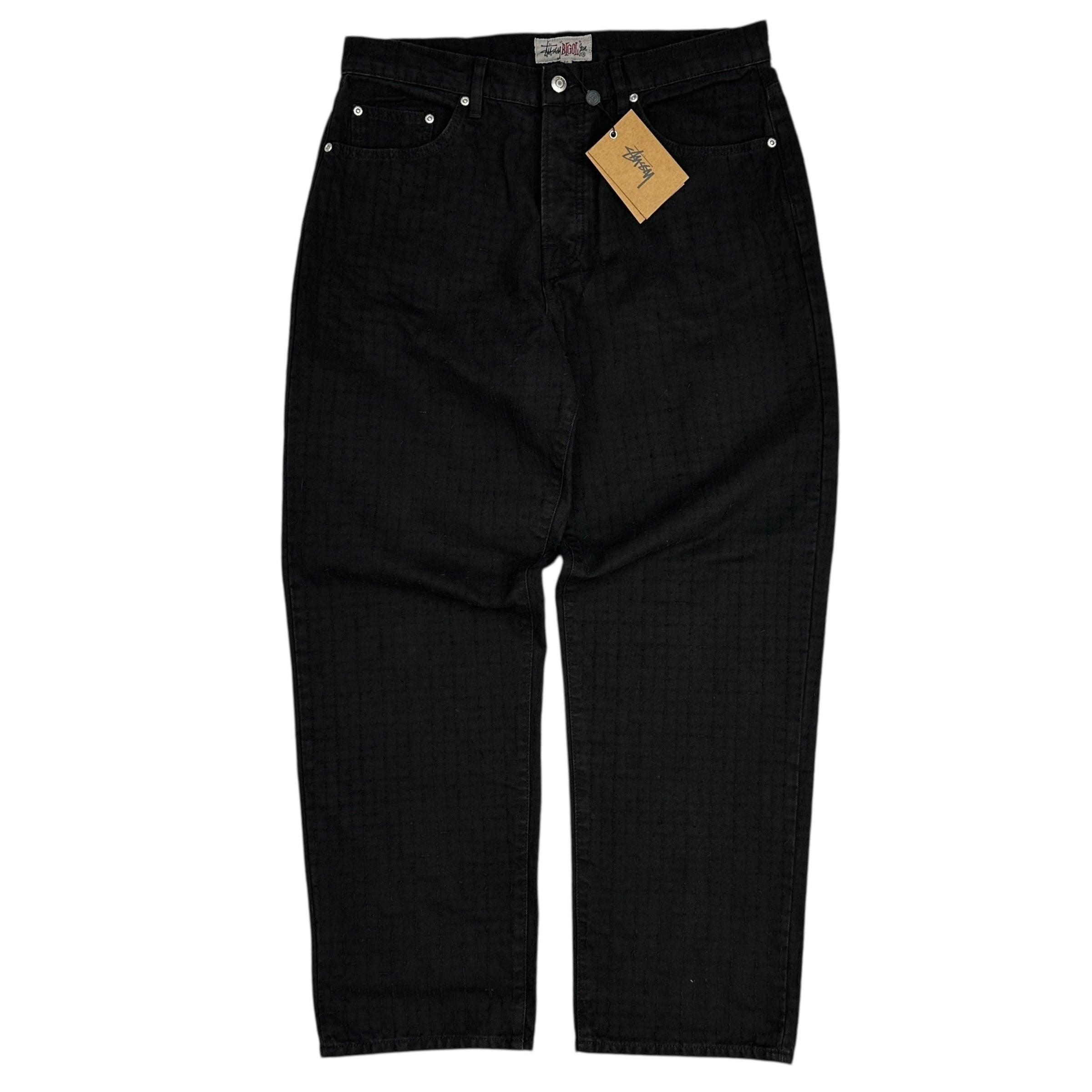 卒*業様 STUSSY BIG OL JEAN CANVAS NEEDLEPUN STUSSY BIG 'OL JEAN CAMO CANVAS NEEDLEPUNCH SIZES : M-XL