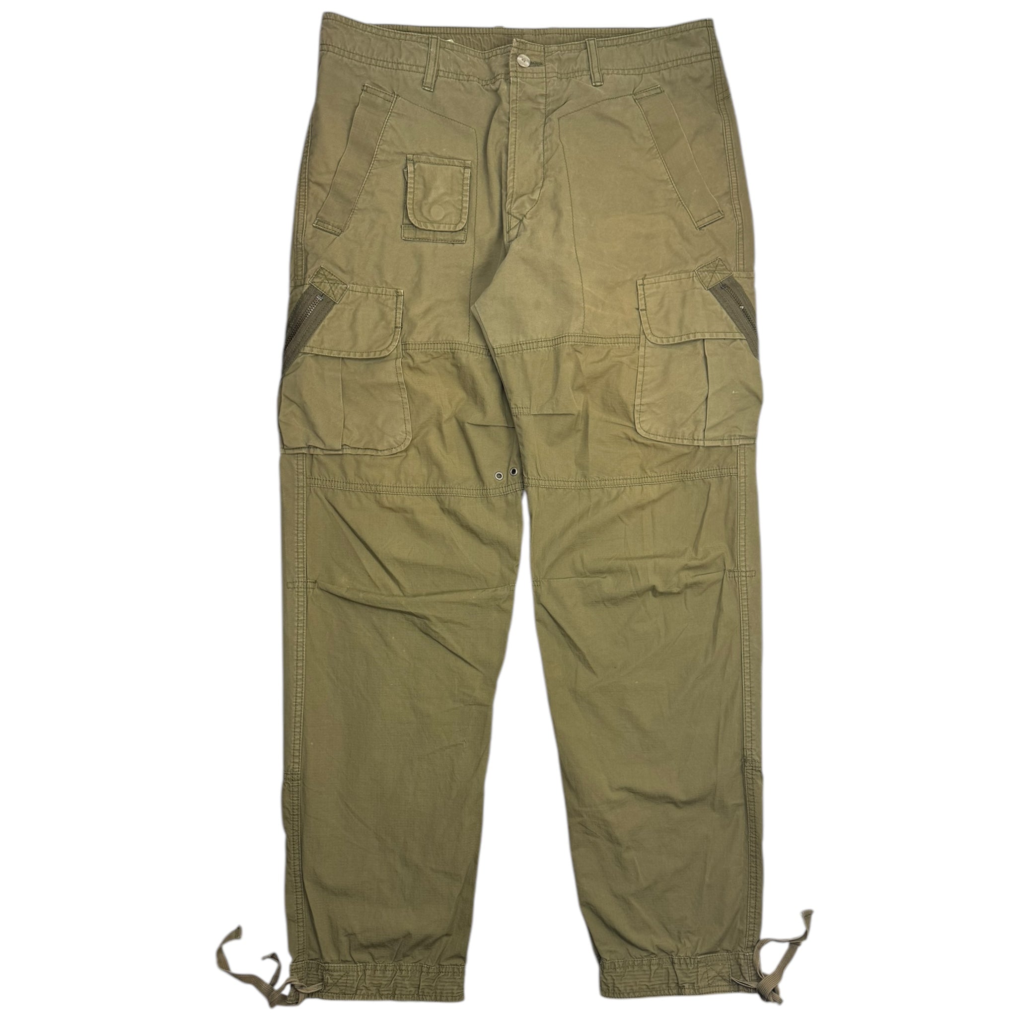 Vintage Y2K Diesel Industries Tech Cargo Bottoms