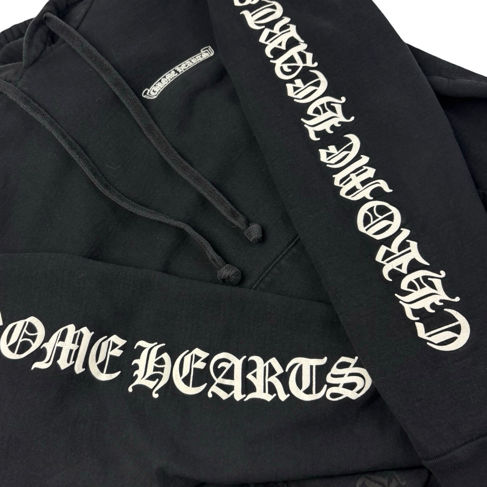 Chrome Hearts Scroll Logo Hoodie