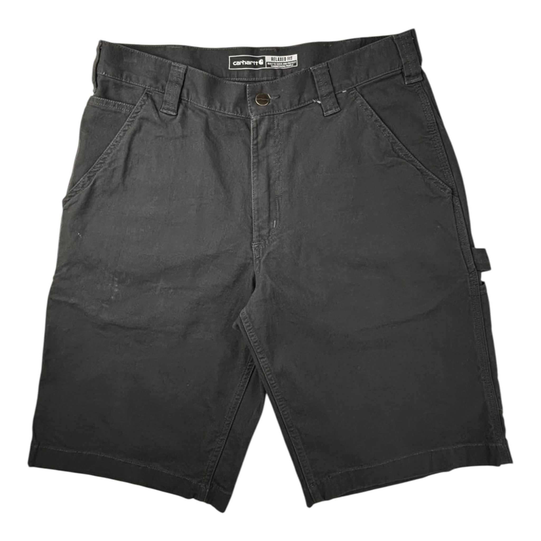 Vintage Carhartt Carpenter Shorts Dark Grey