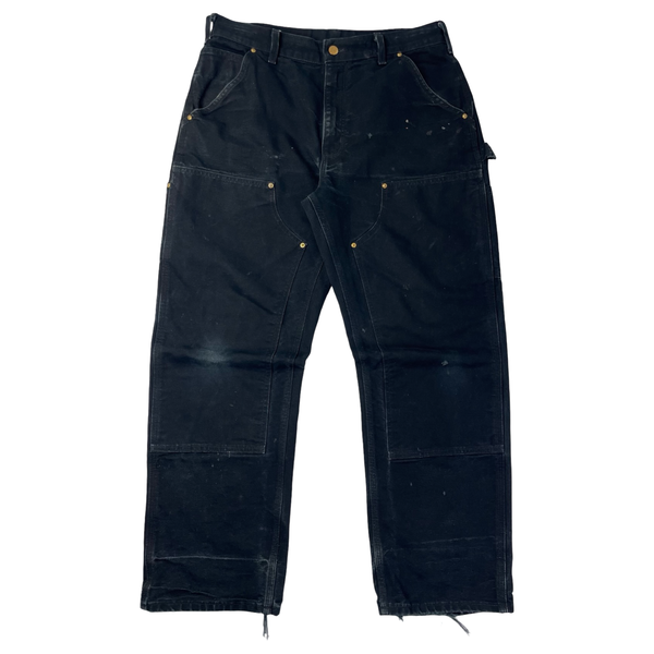 Vintage Carhartt Double Knee Carpenter Pant Black