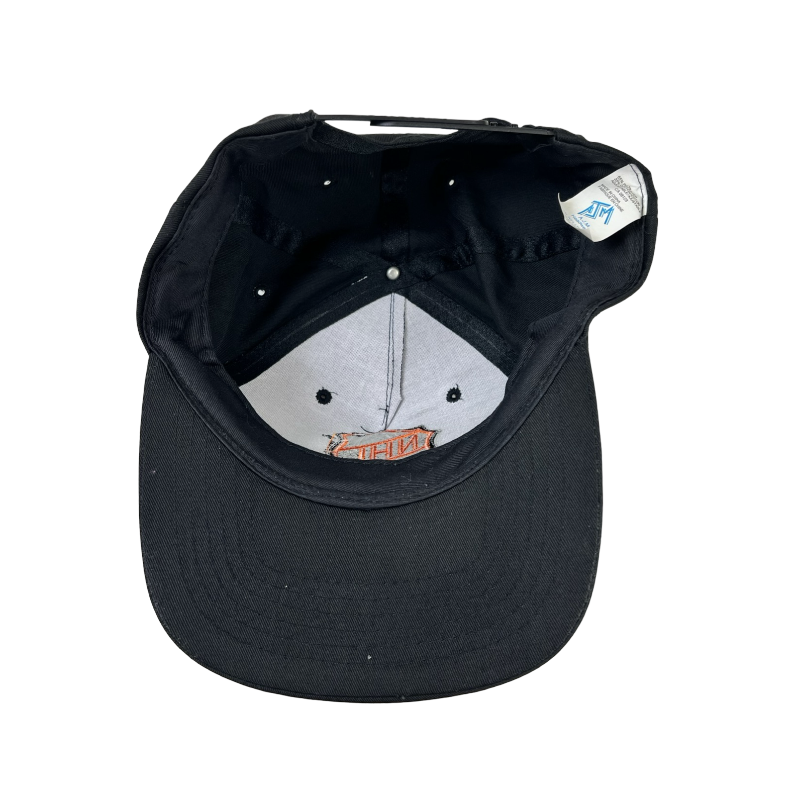 Vintage NHL Crest SnapBack Hat Black