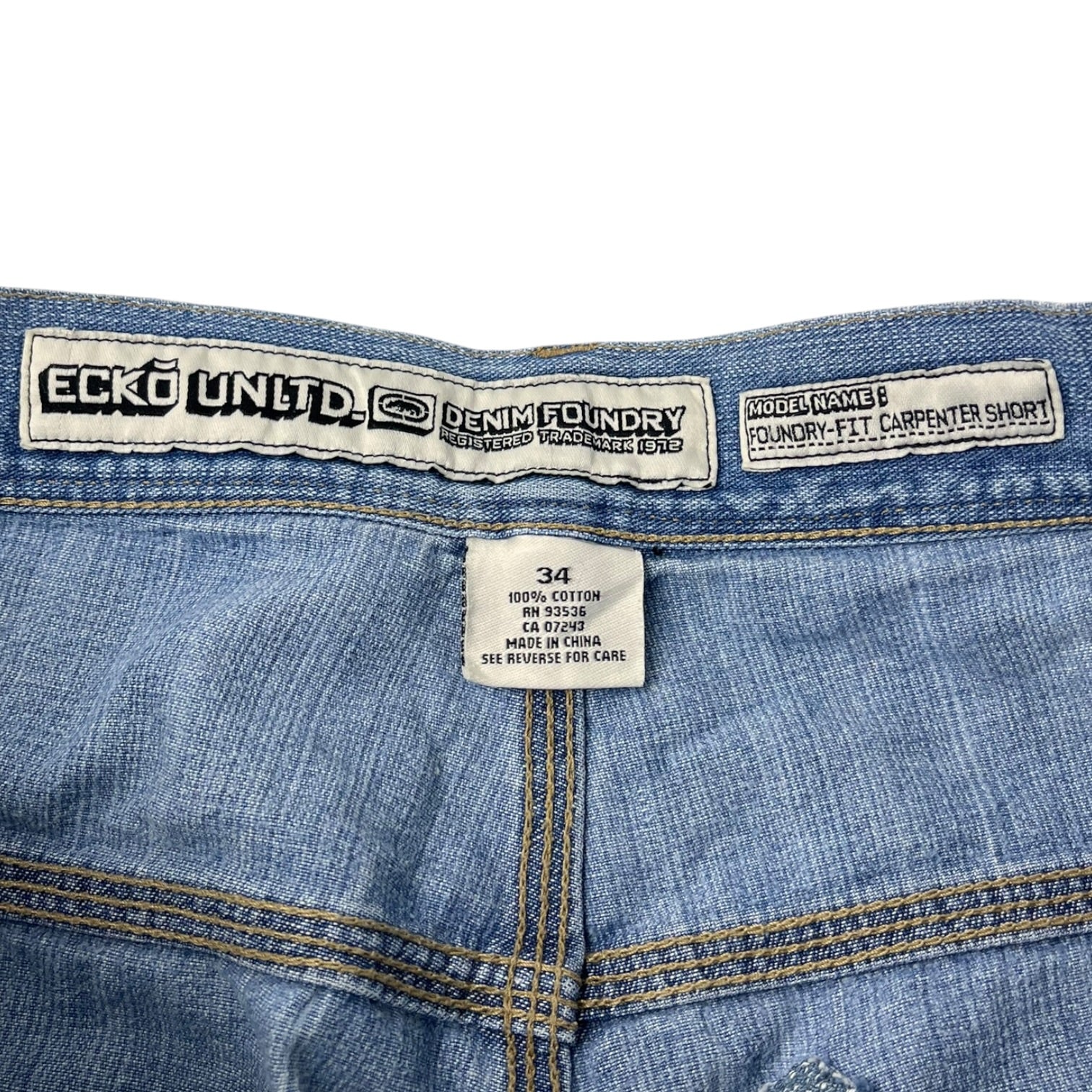 Y2K Ecko Unltd. Carpenter Jorts