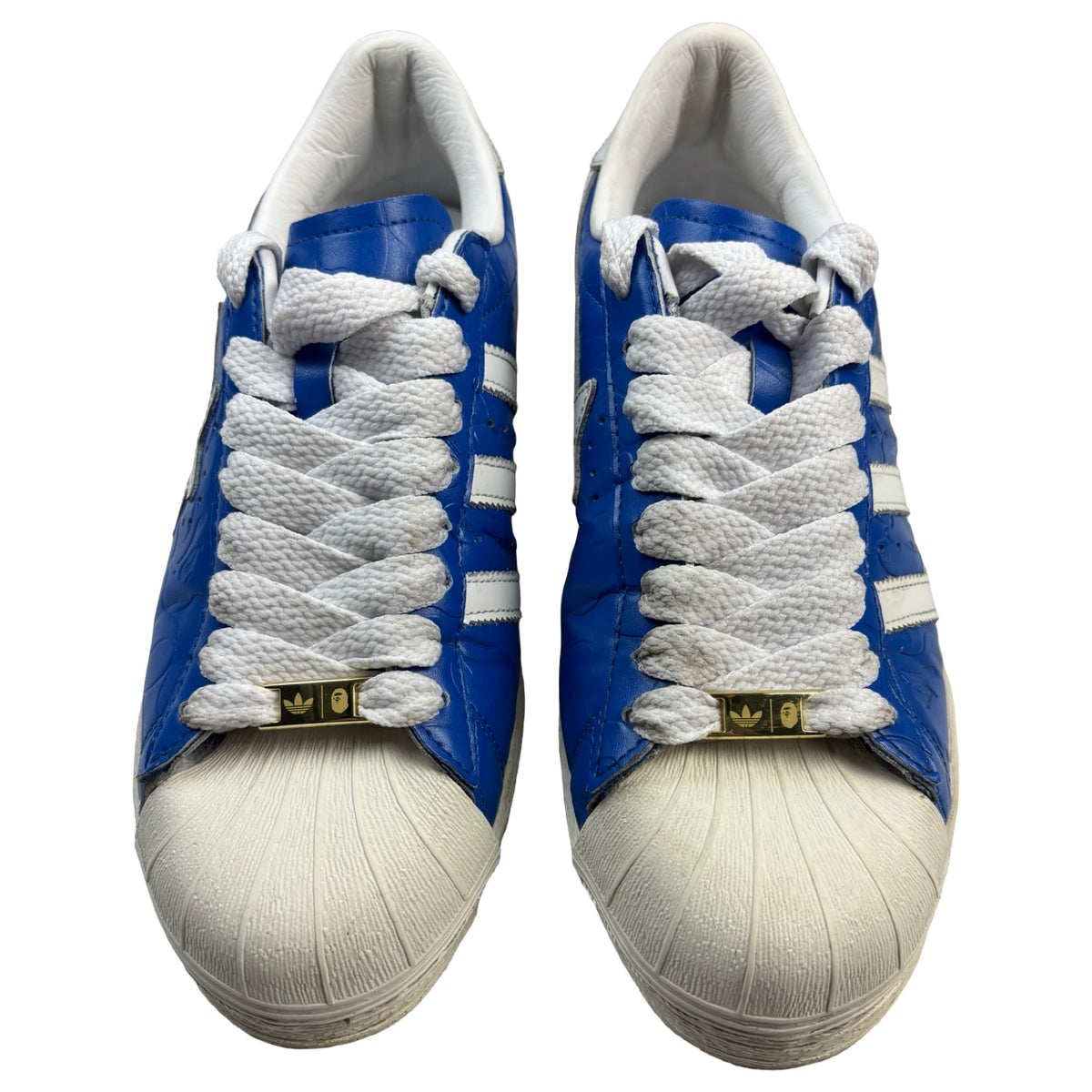 Adidas x Bape Superstar Vintage Blue White (Used)