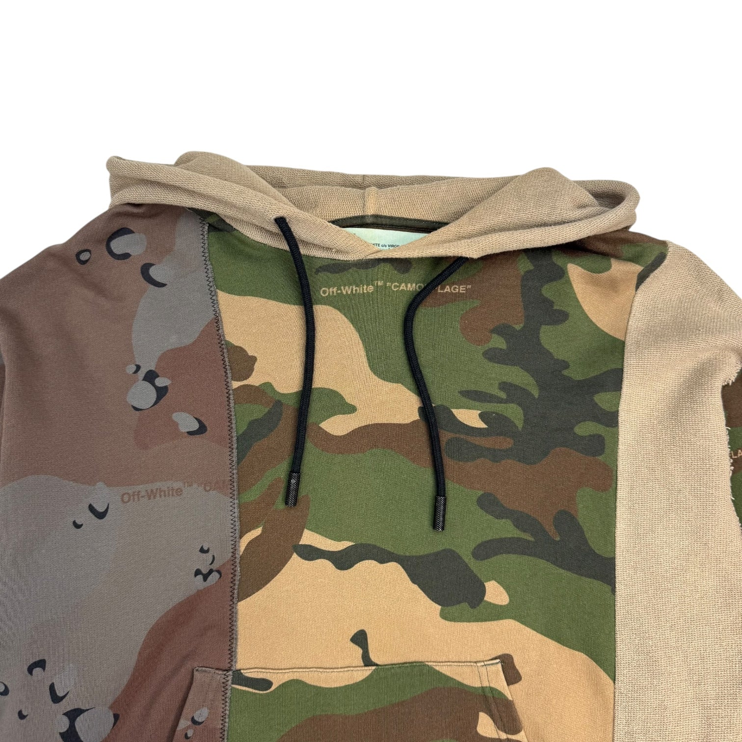 Off-White Arrows Hoodie Multicolour Camo