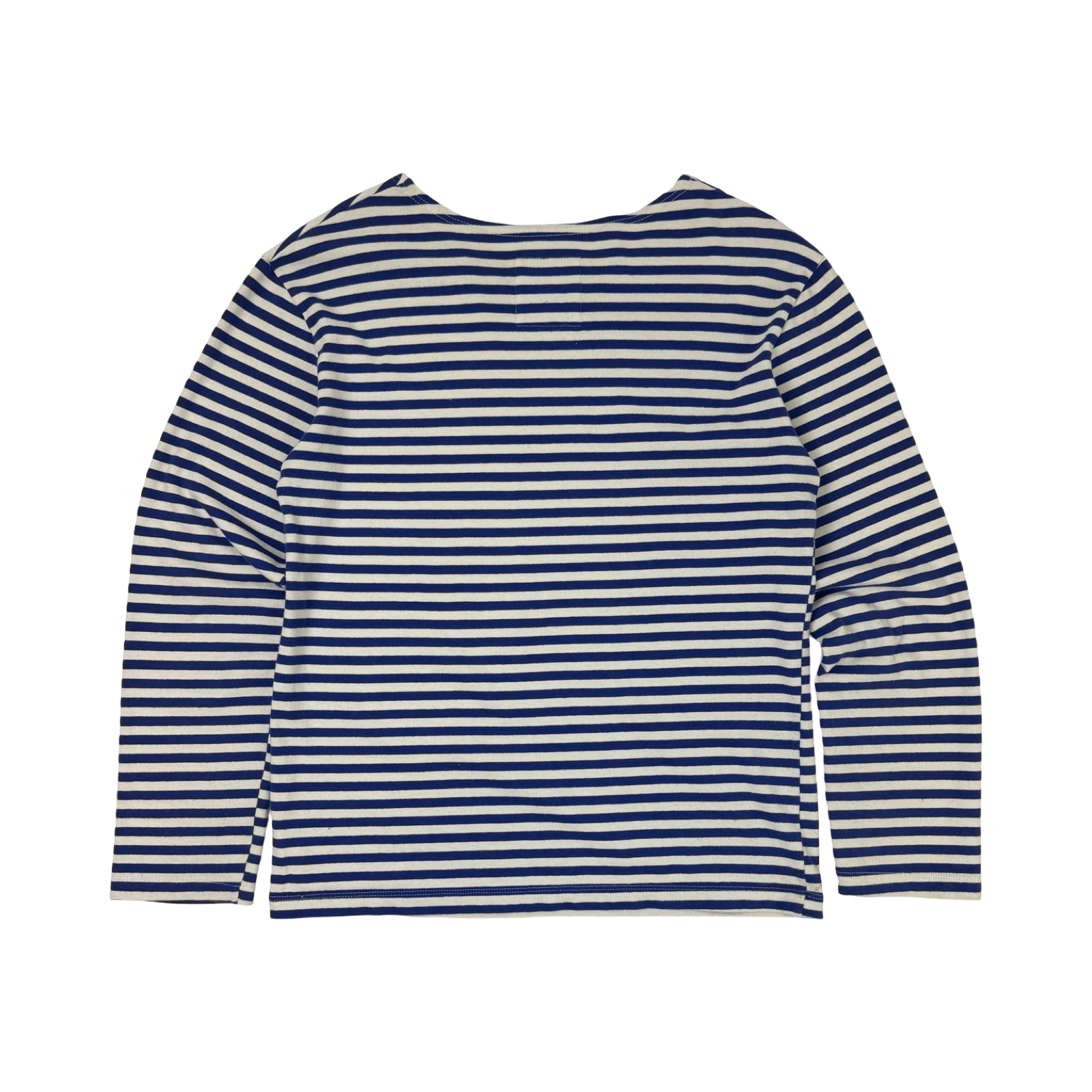 (W) MYAR Striped Long Sleeve Shirt Blue/White