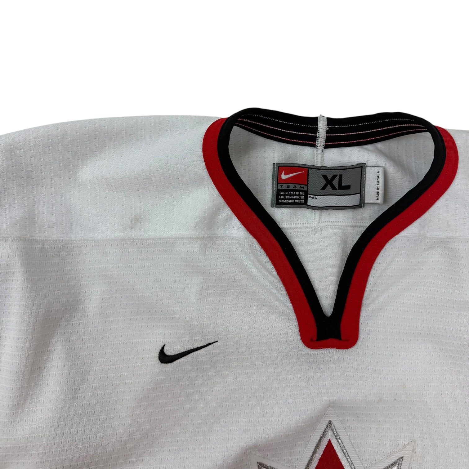 Vintage Nike Team Canada Hockey Jersey White