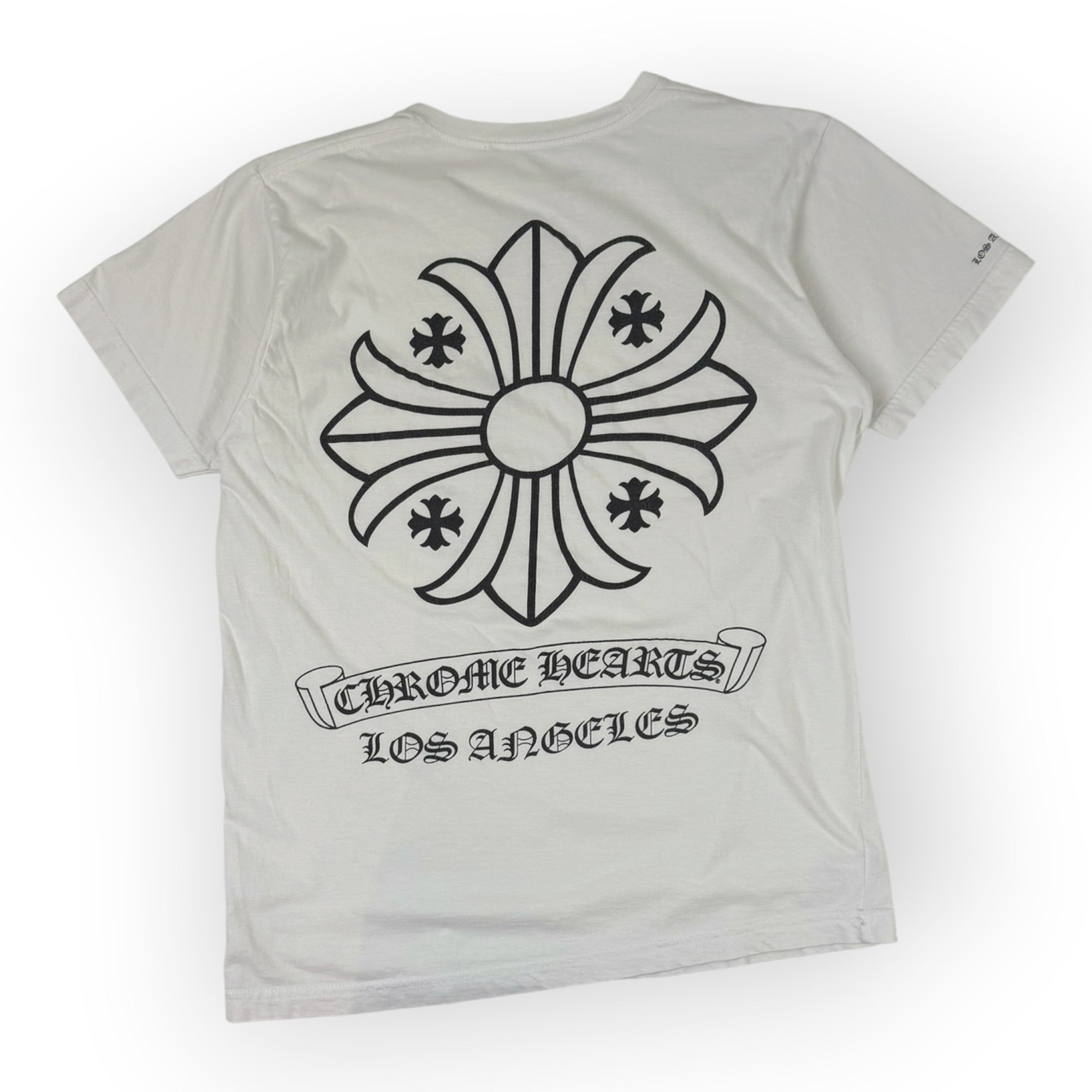 Chrome Hearts Los Angeles Exclusive Plus Cross Pocket T-Shirt White