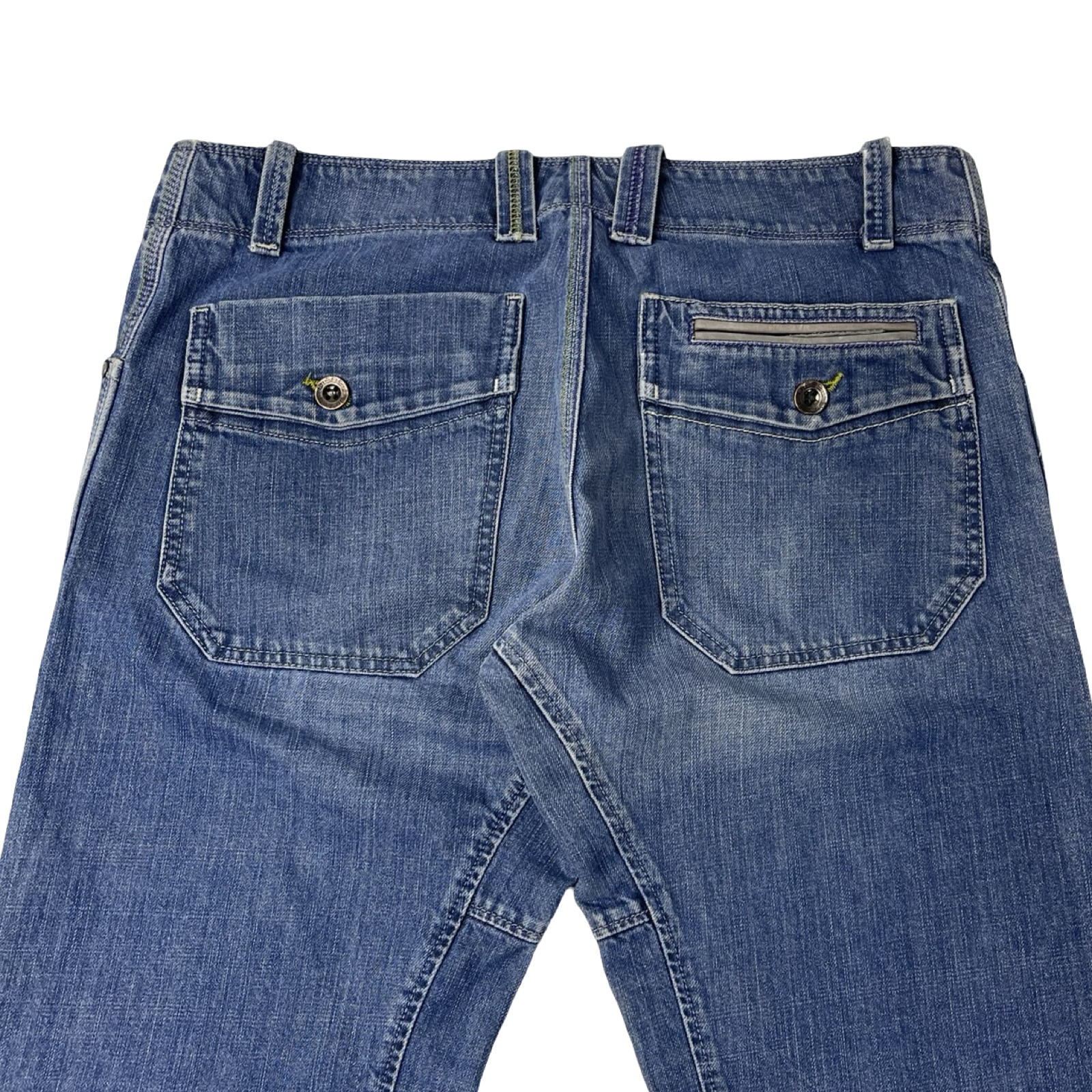 Vintage Y2K Diesel Jeans Flared Pant Medium Washed