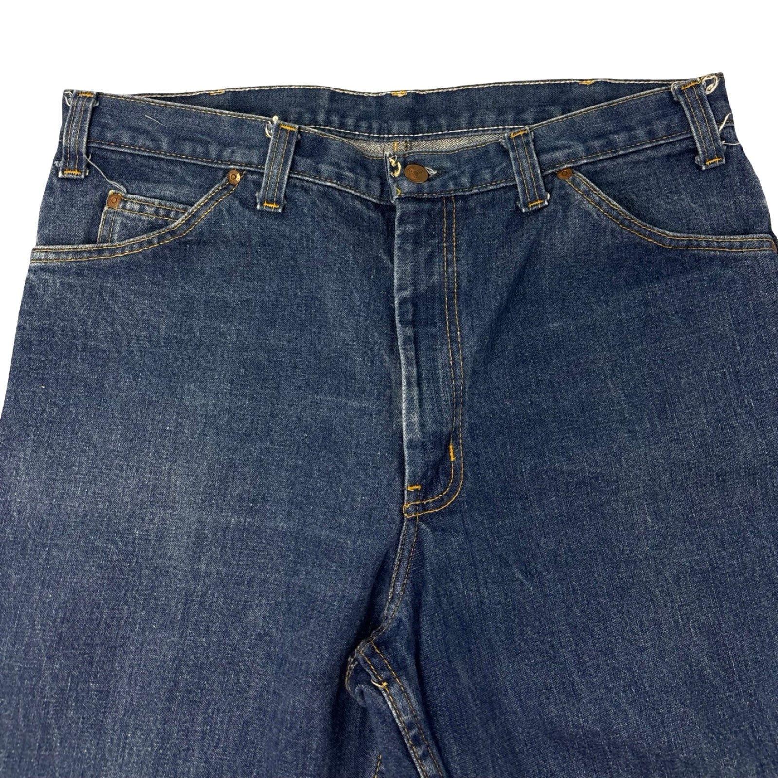 Vintage GWG Great Western Garment Co. Navy Wash Boot-Cut Jean