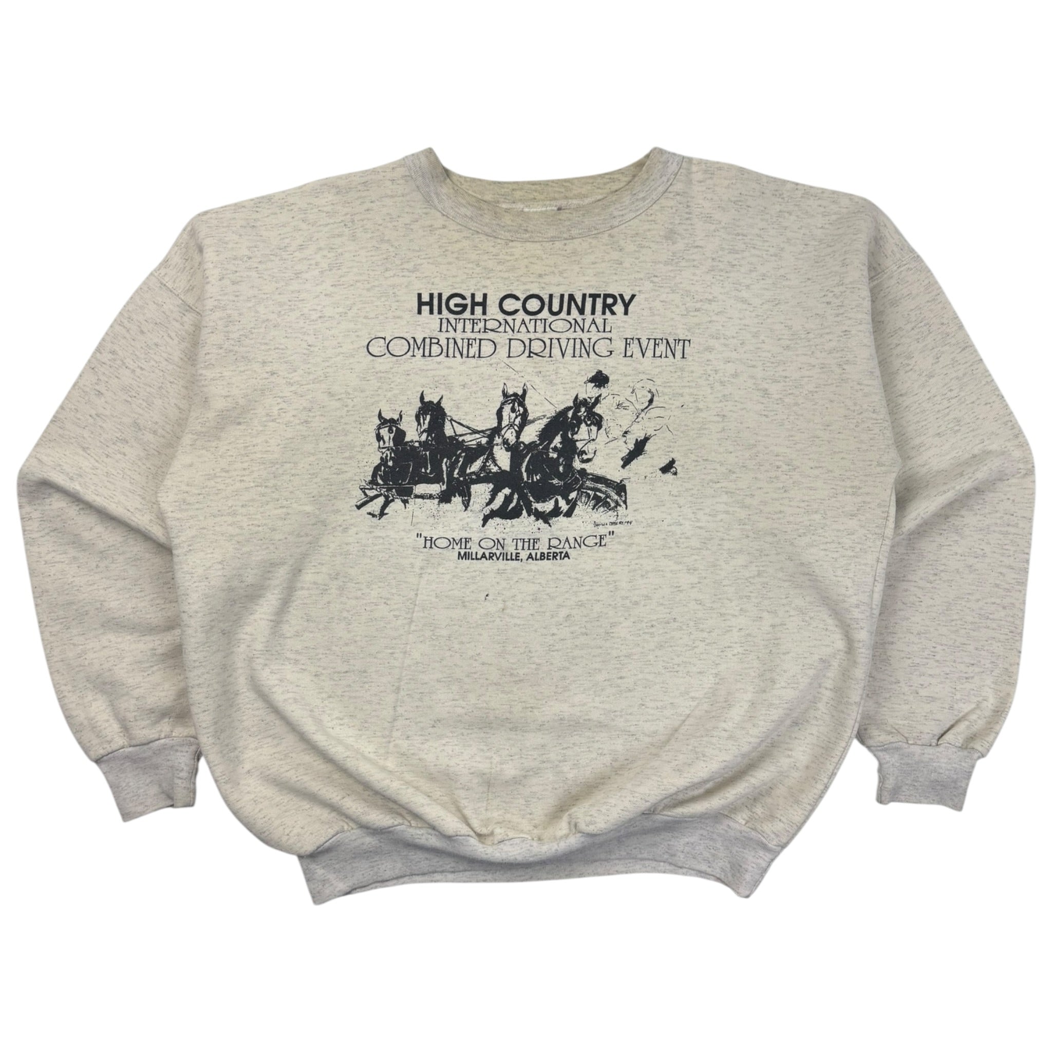 1994 “Home On The Range” Horse Crewneck