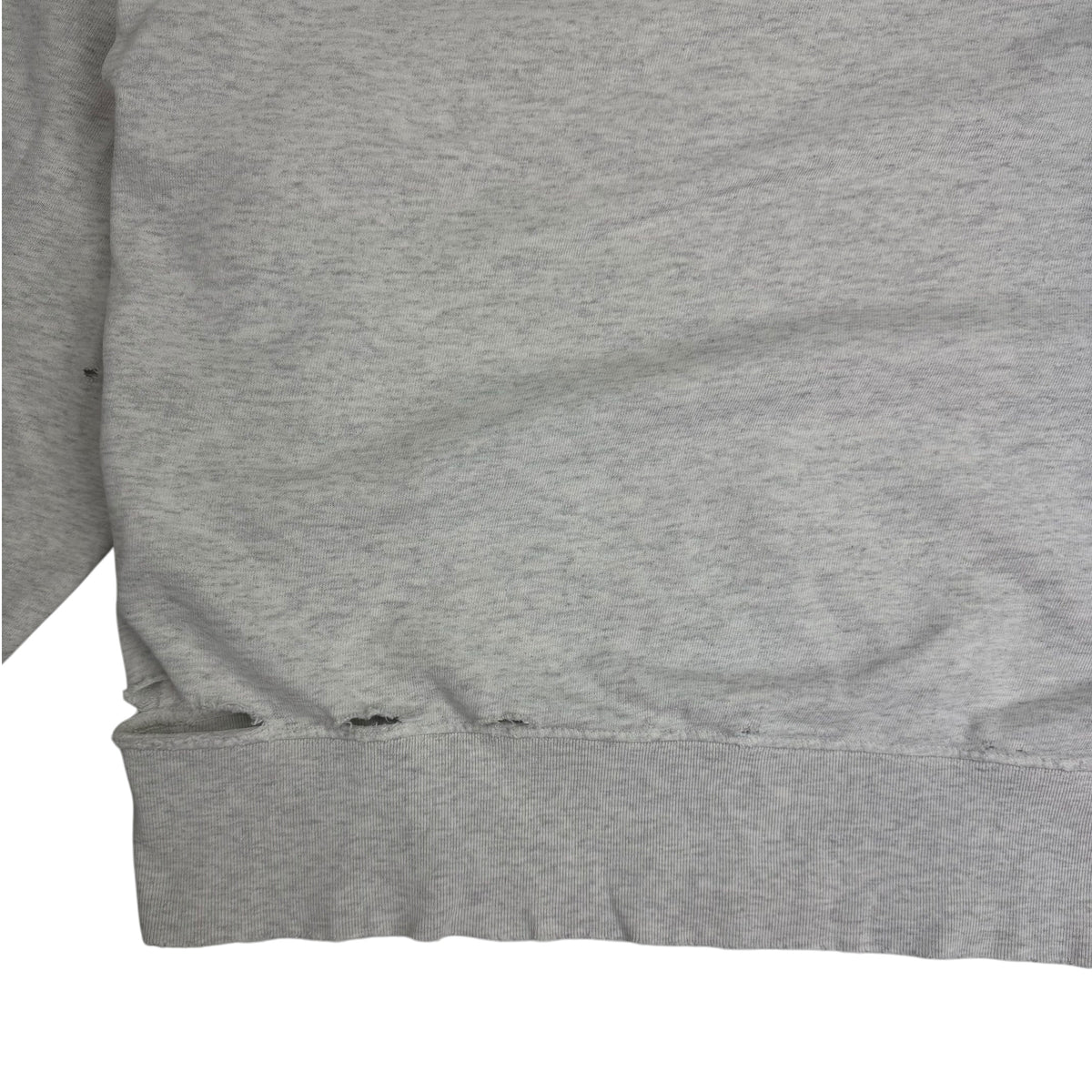 Runabout Goods Distressed Pocket Crewneck Grey