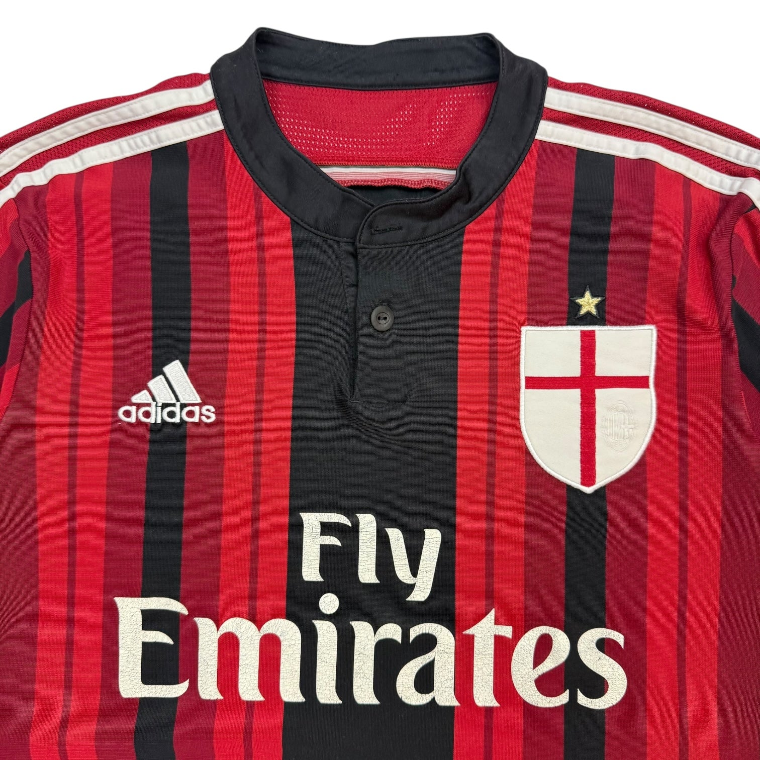 Vintage Adidas AC Milan Home Jersey Red/Black