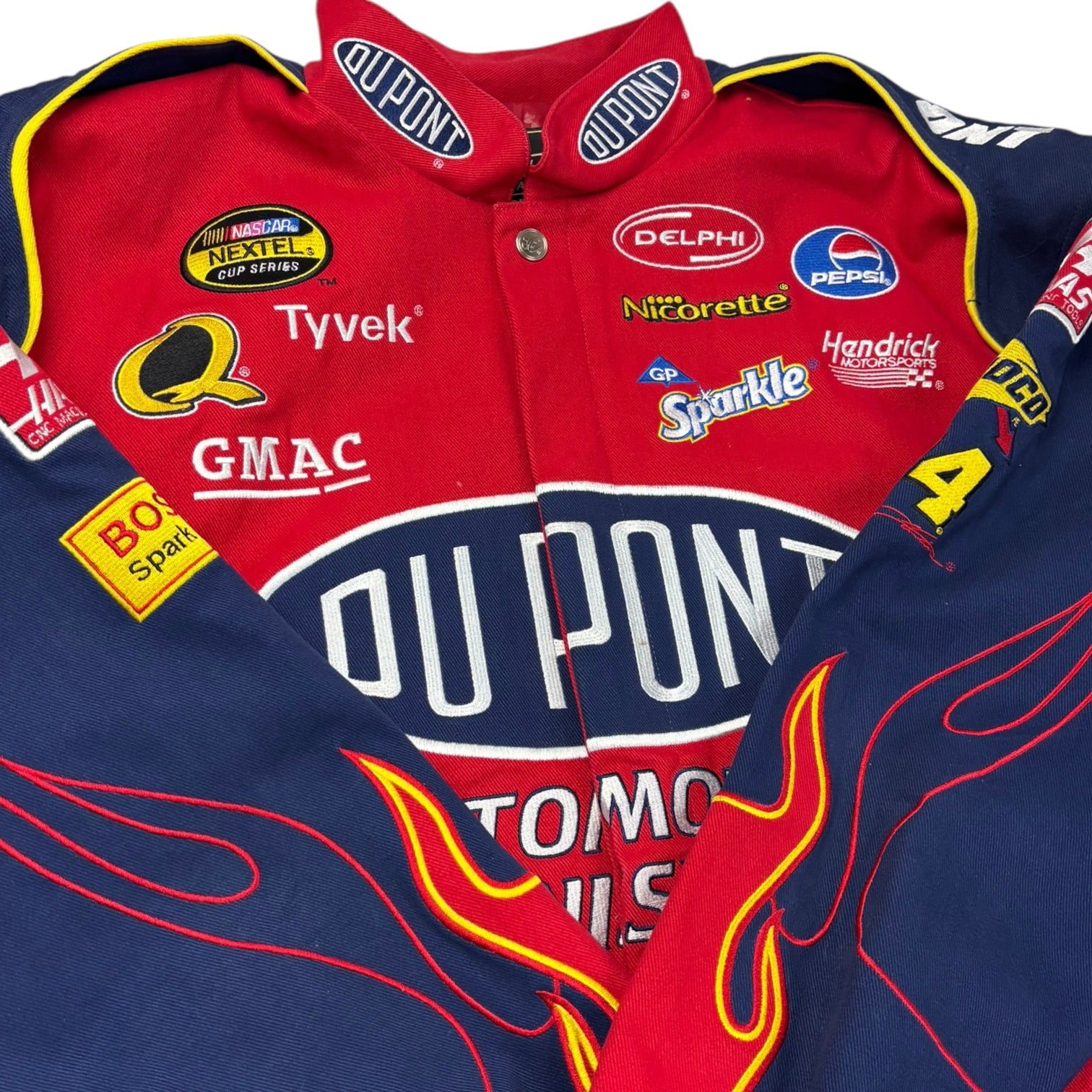 Vintage Jeff Gordon Du Pont Nascar Jacket