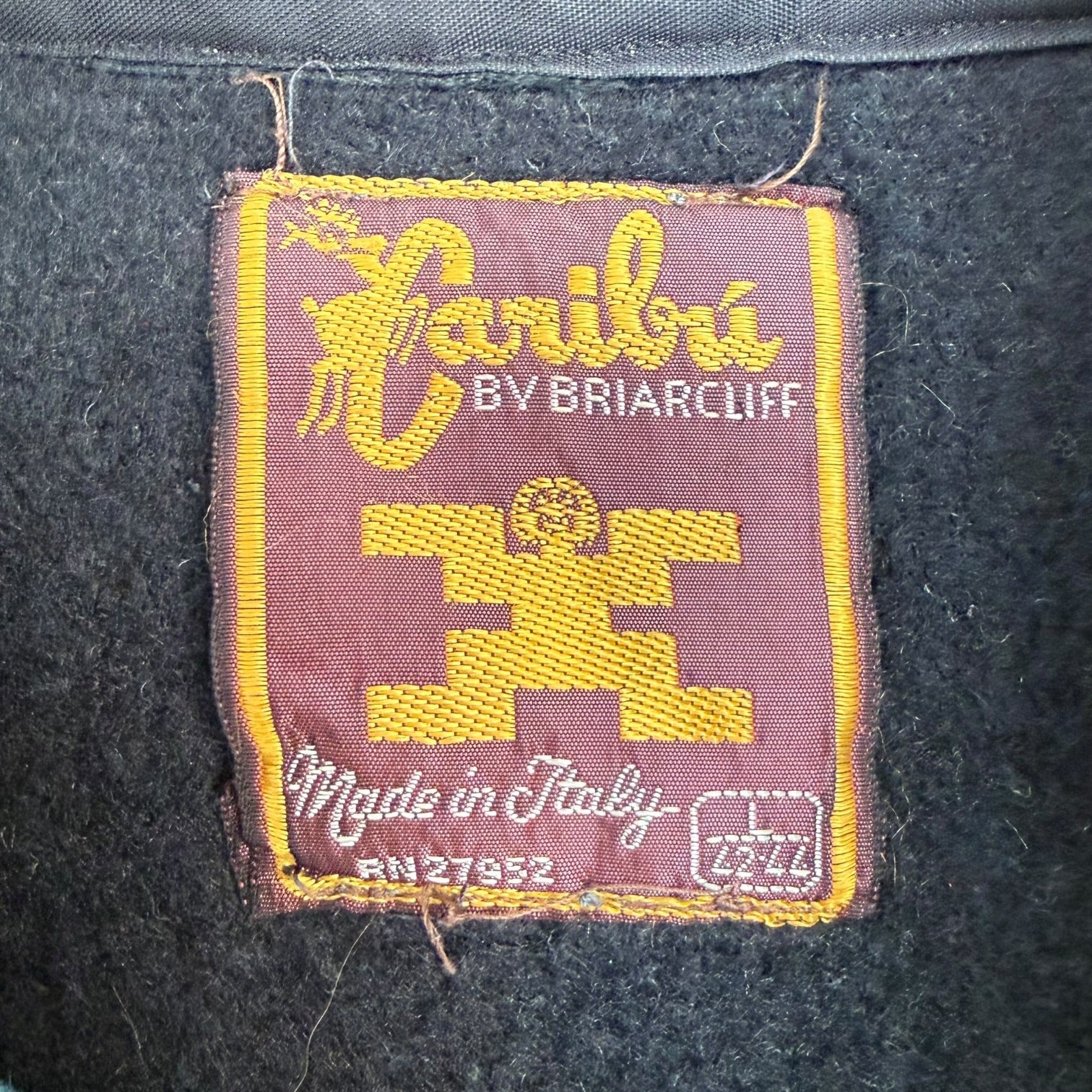 Vintage Caribou Flannel Button Up Blue