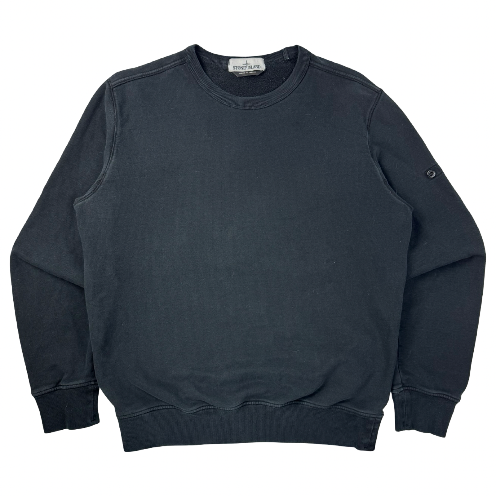 Stone Island Fleece Crewneck Black