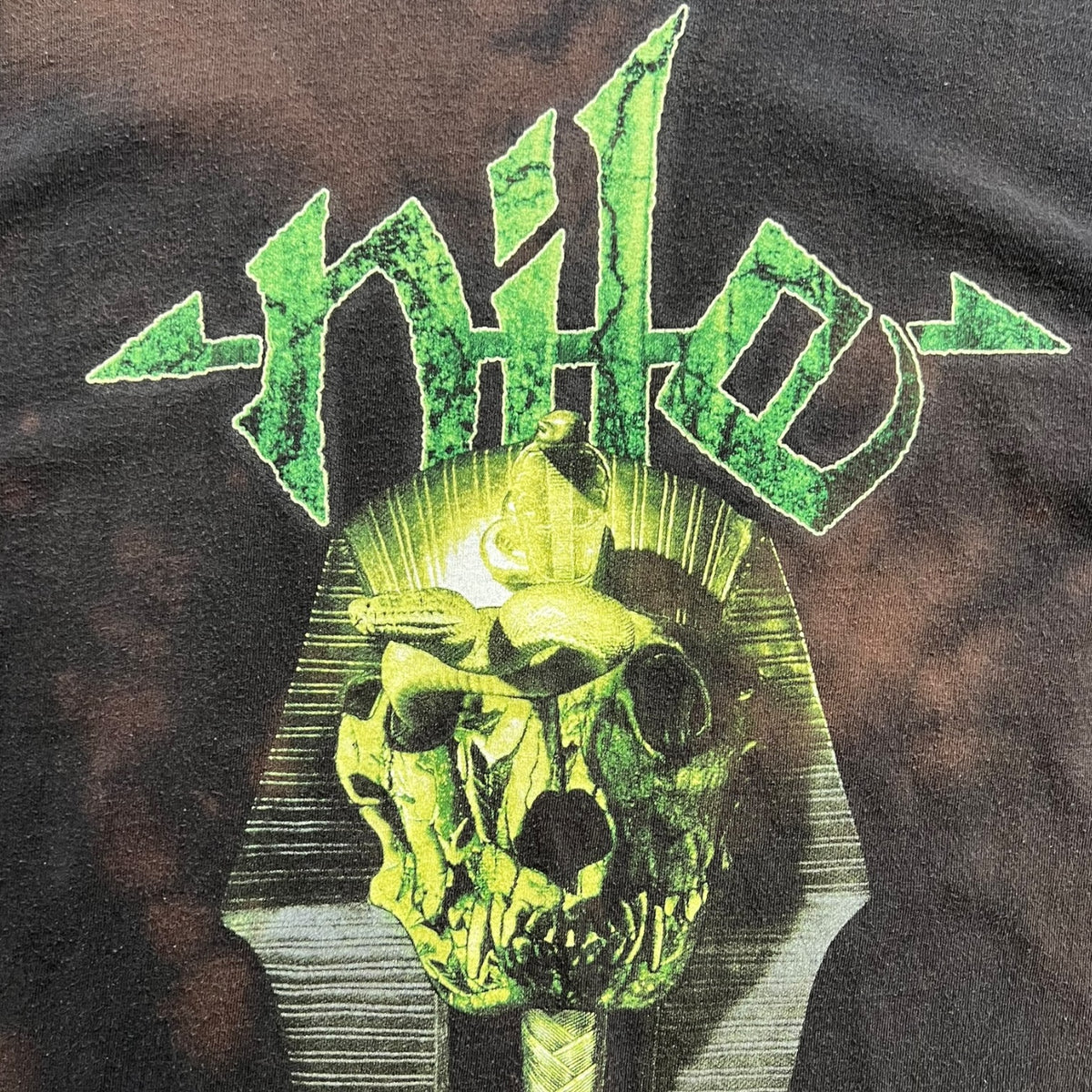 Vintage 2002 Nile “In Their Darkened Shrines” Long Sleeve T-Shirt Black