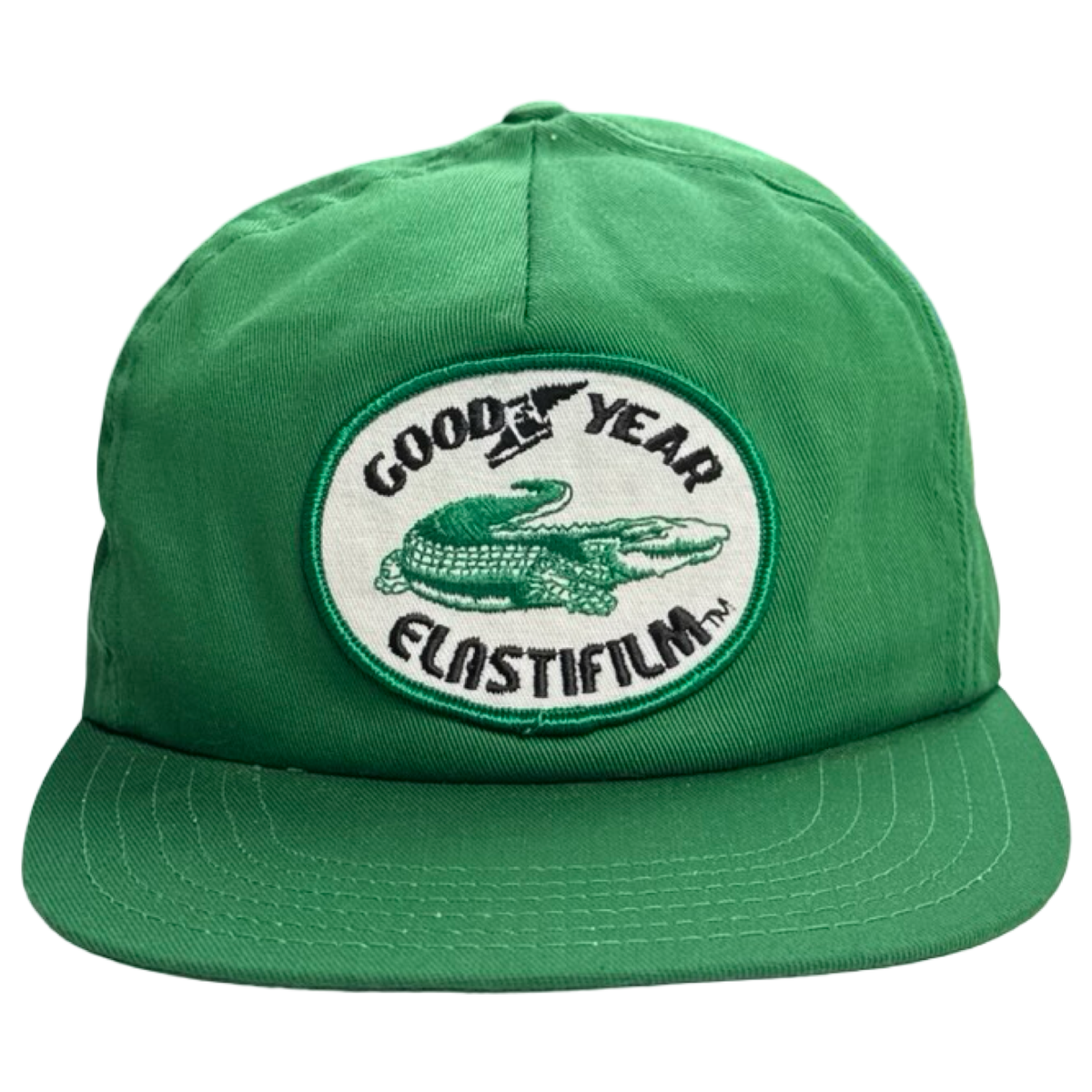 Vintage Good Year Elastifilm Alligator Logo Promotional Hat