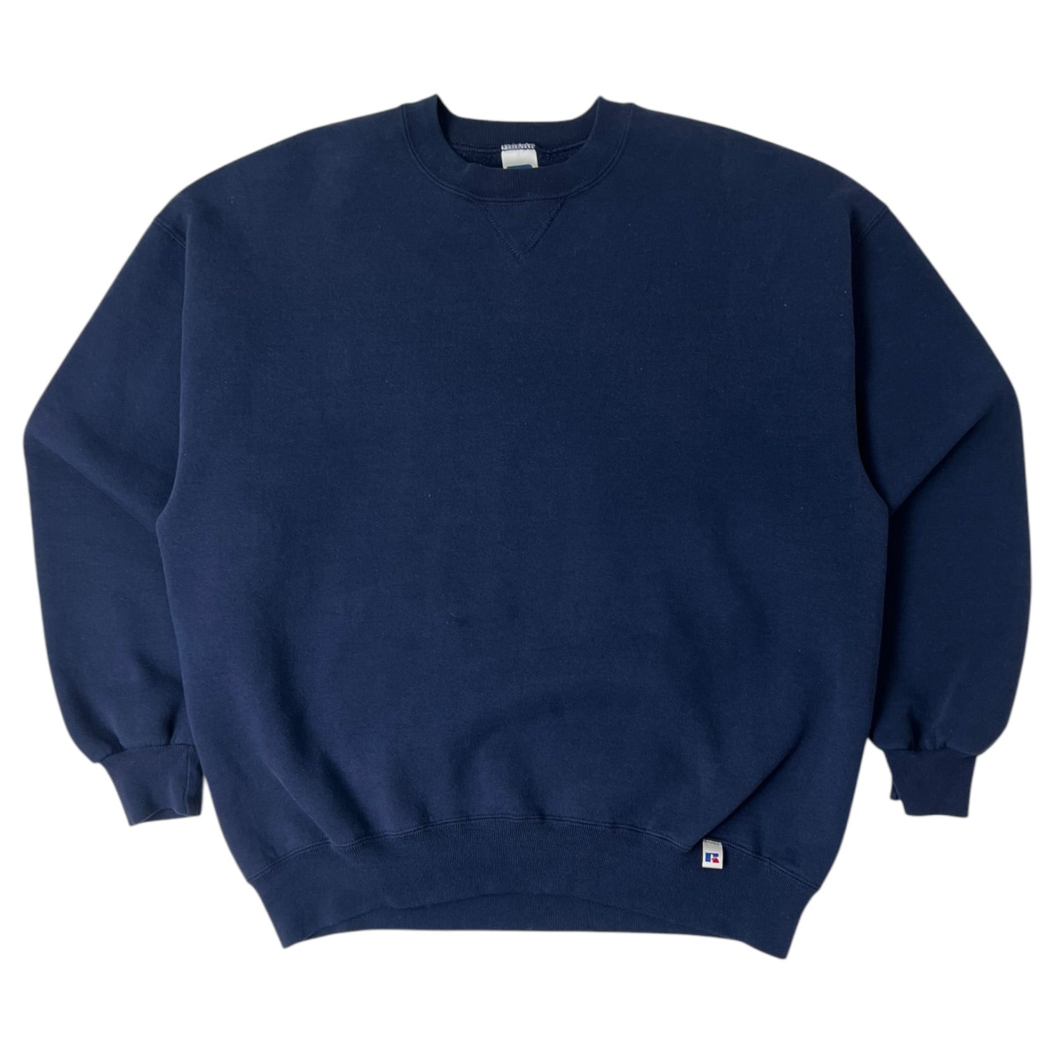 Vintage Russell Crewneck Sweater Navy
