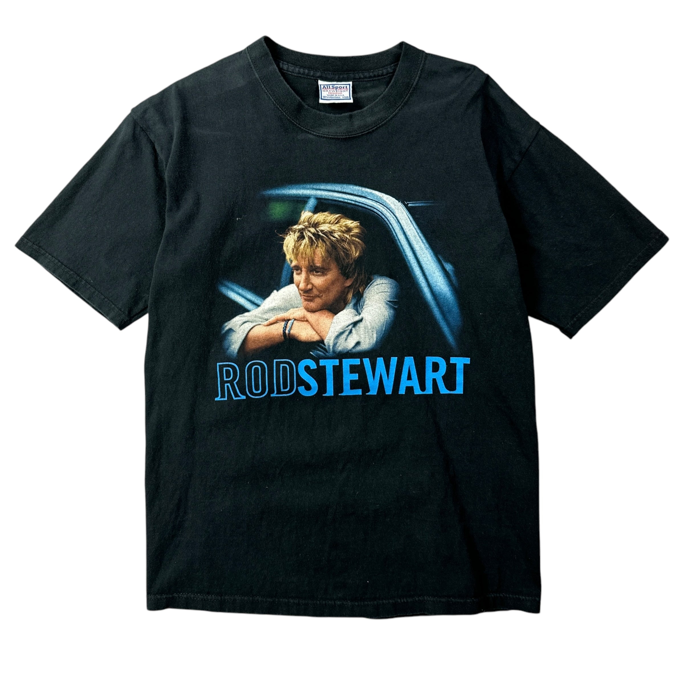 2001 Rod Stewart Tour Tee Black