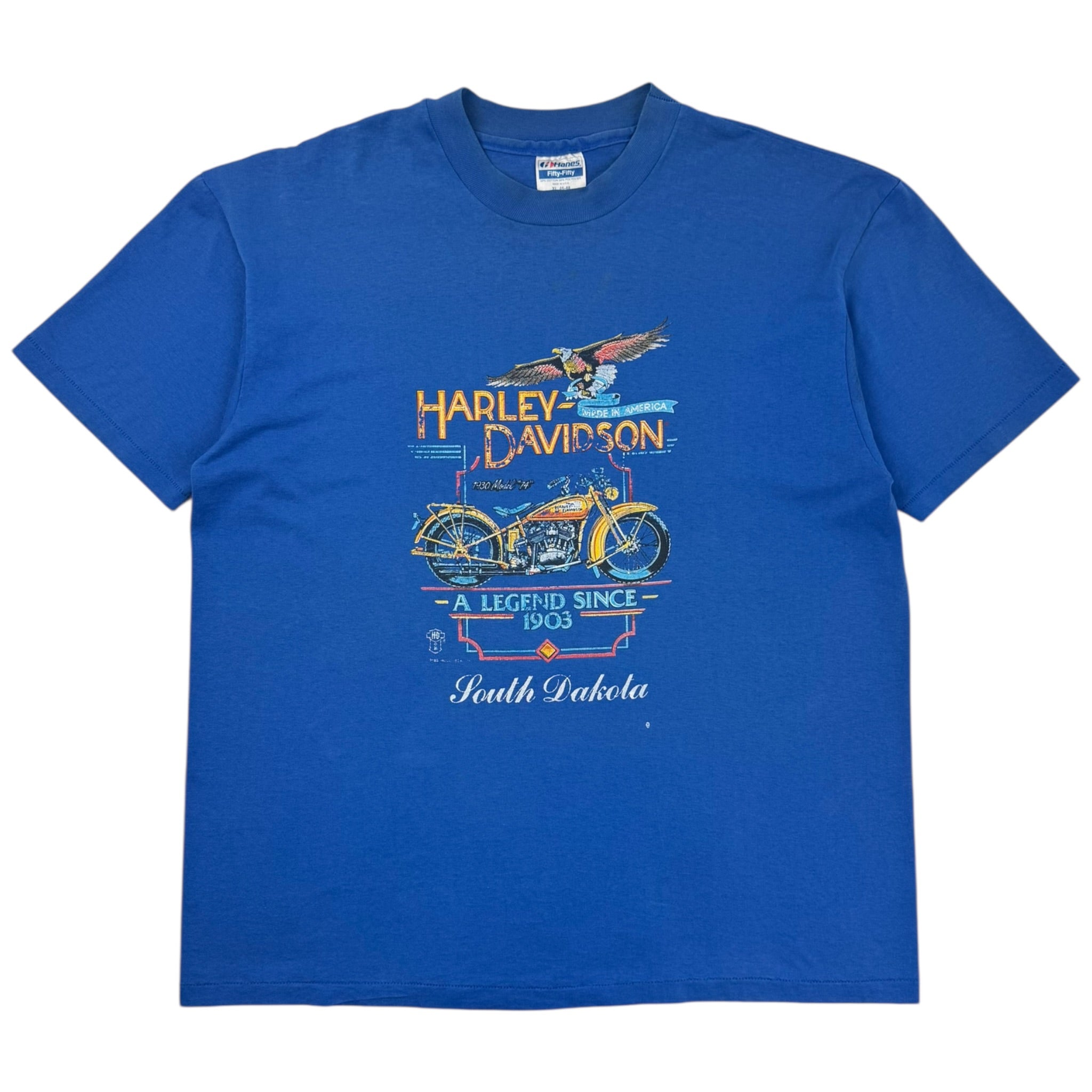 1989 Harley Davidson South Dakota T-Shirt