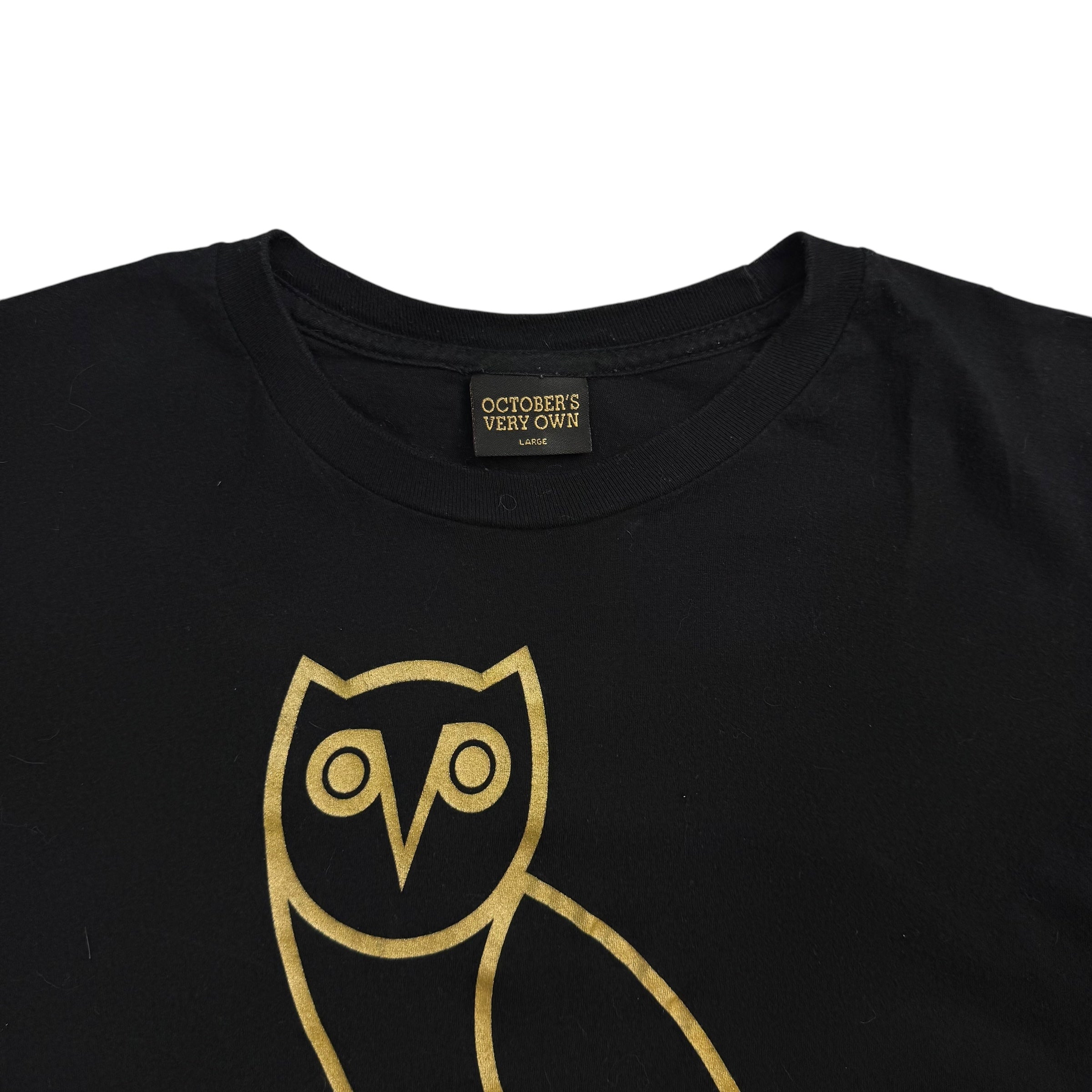 OVO Owl Tee Black