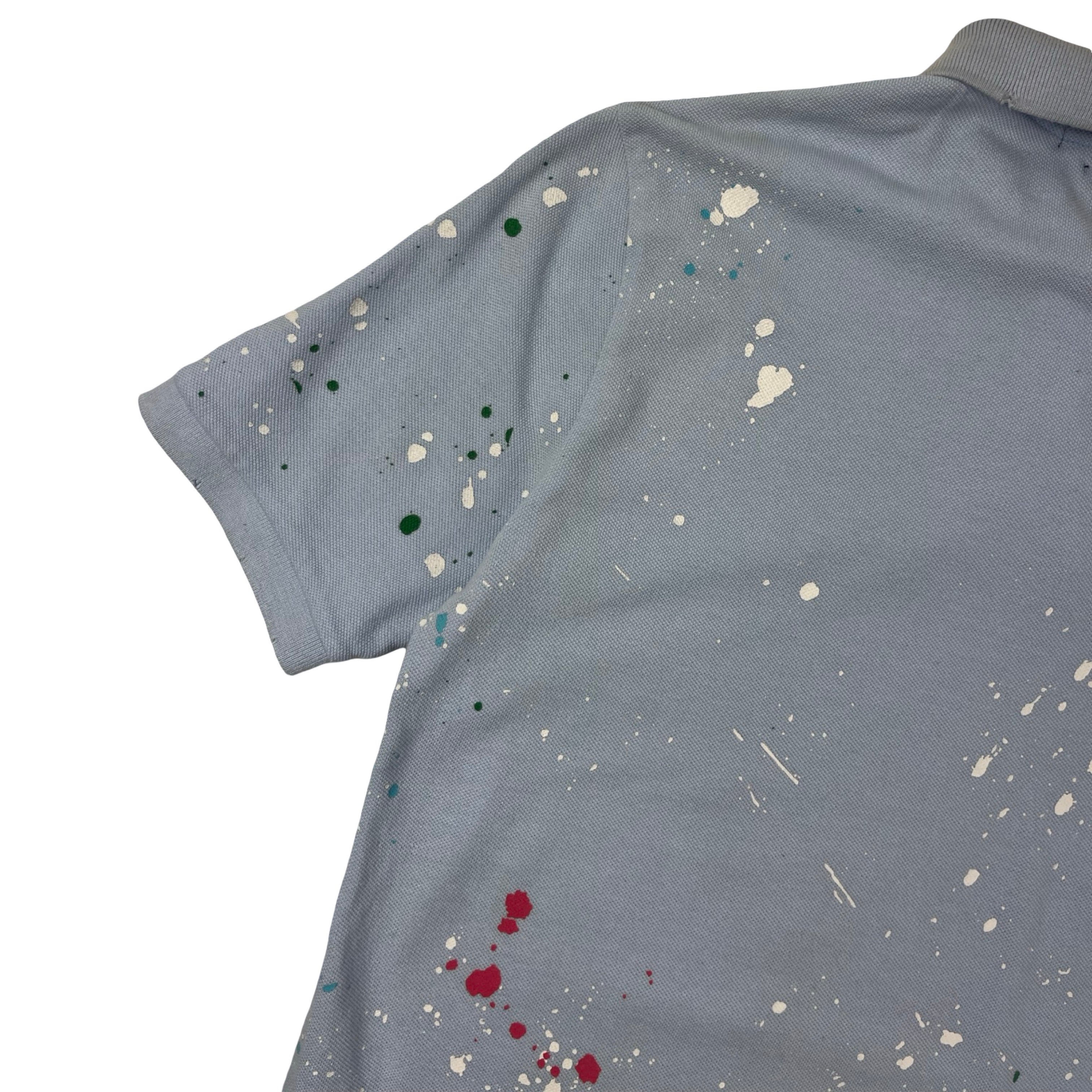 Polo Ralph Lauren Paint Splatter Polo Baby Blue