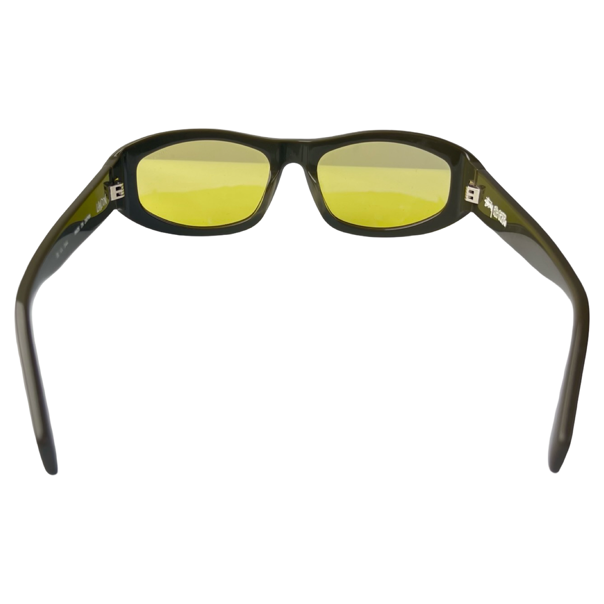 Stussy Landon Sunglasses Grey/Yellow Lens