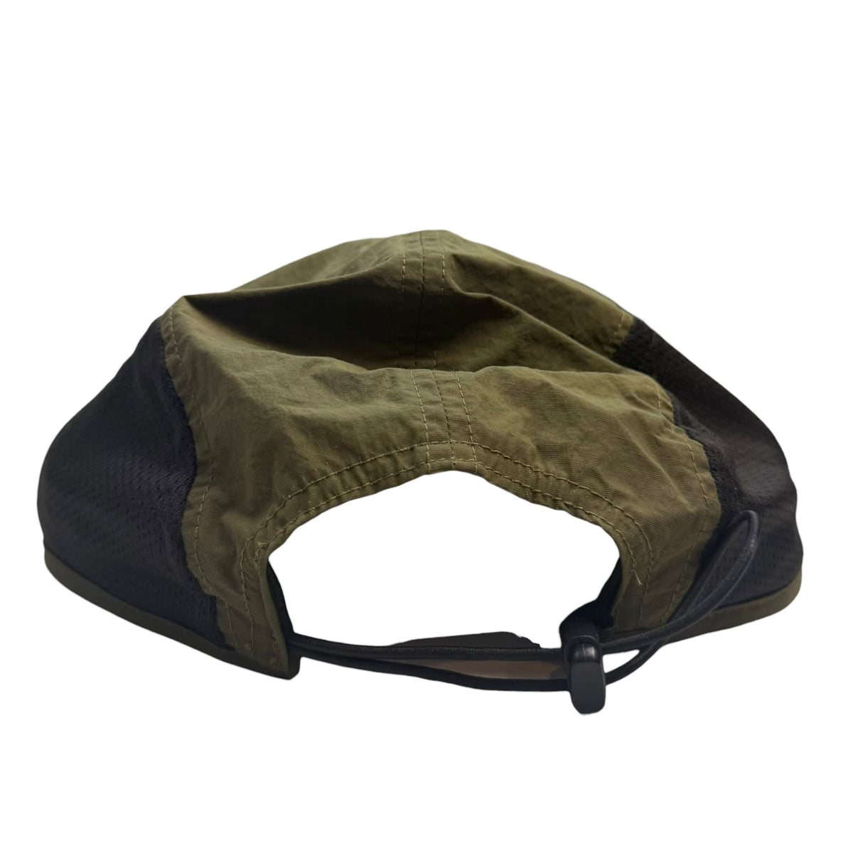 District Vision Panelled Shell Mesh Cap Green