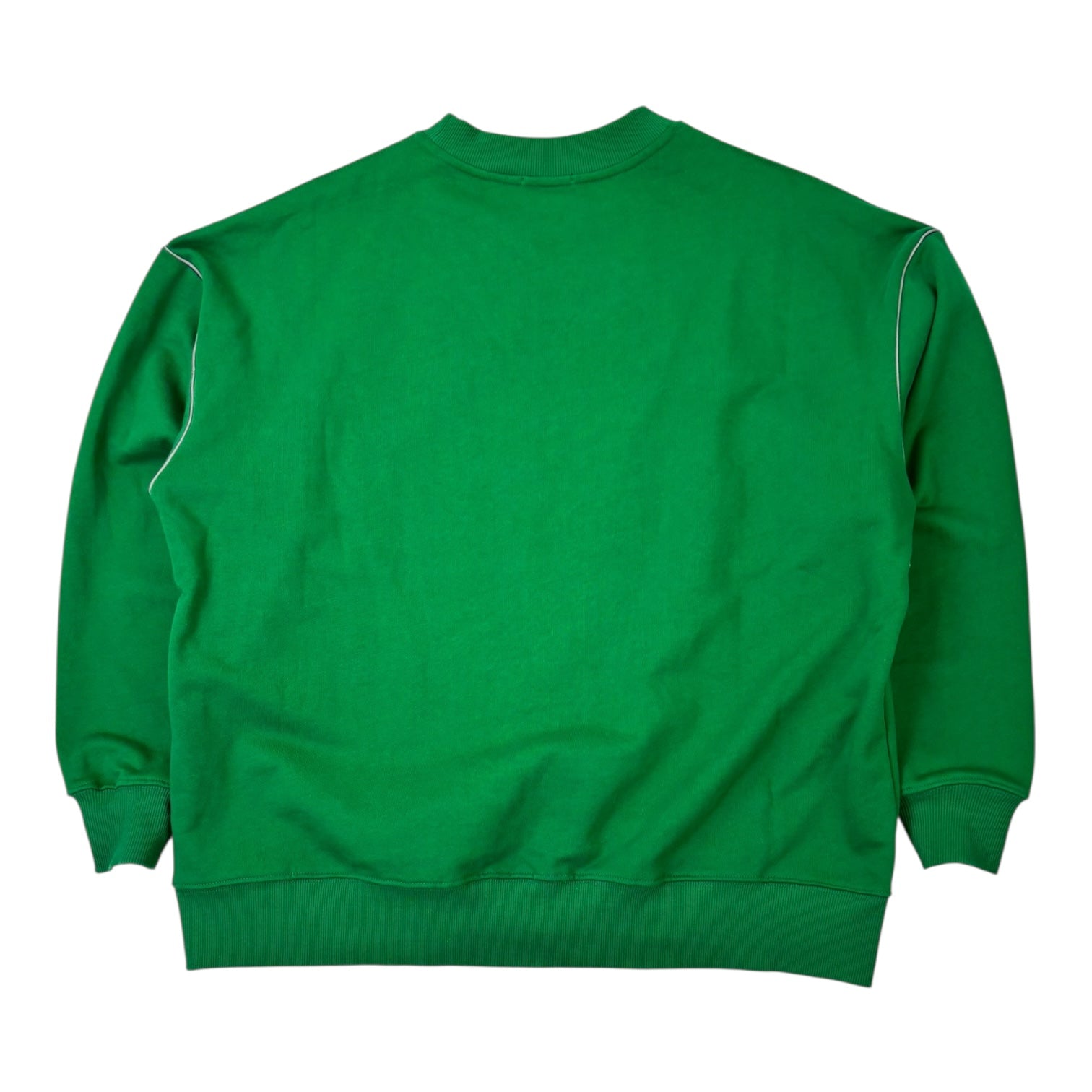 Welldone Reflective Logo Crewneck Green